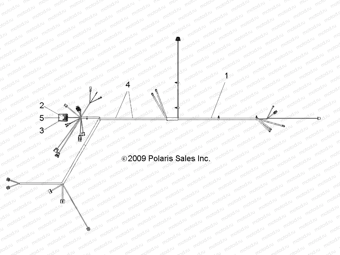 ELECTRICAL | ELECTRICAL, HARNESS - A12NA32AA (49ATVHARNESS10TBLZR)