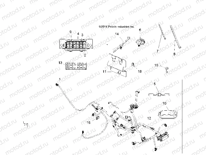 ELECTRICAL | ELECTRICAL, HARNESS - A15SVA85FD (49ATVHARNESS15850EU)