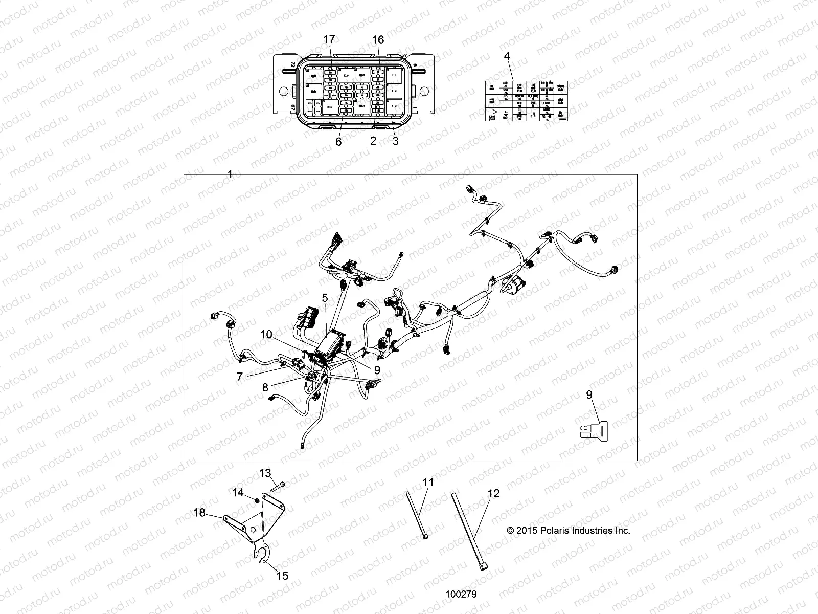 ELECTRICAL | ELECTRICAL, HARNESS -  A16SUS57C1 (100279)