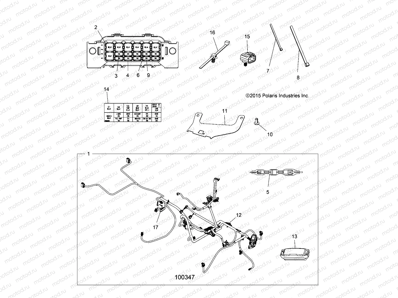 ELECTRICAL | ELECTRICAL, HARNESS - A16SXE95NK/A95N2