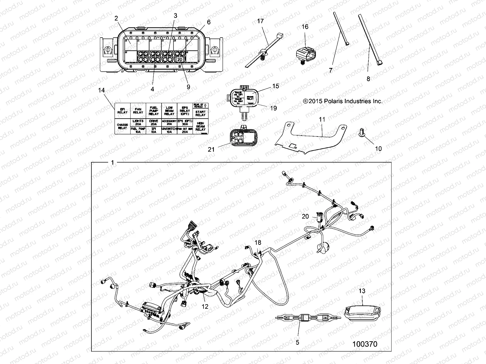 ELECTRICAL | ELECTRICAL, HARNESS - A16SYS95CK (100370)