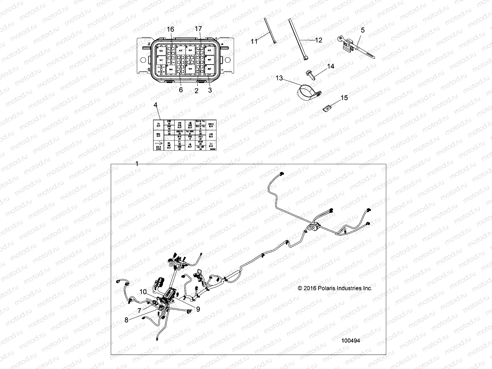 ELECTRICAL | ELECTRICAL, HARNESS - A17S6S57C1/CM