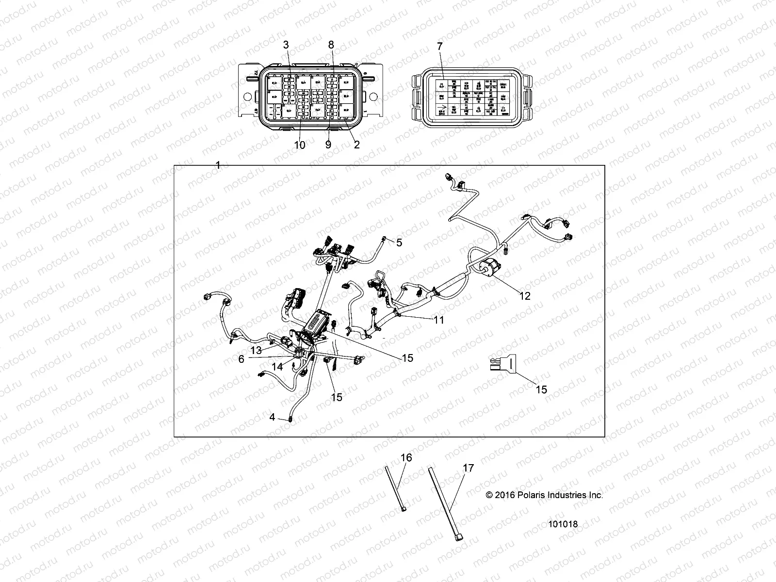 ELECTRICAL | ELECTRICAL, HARNESS - A17SDS57C2/E2 (101018)