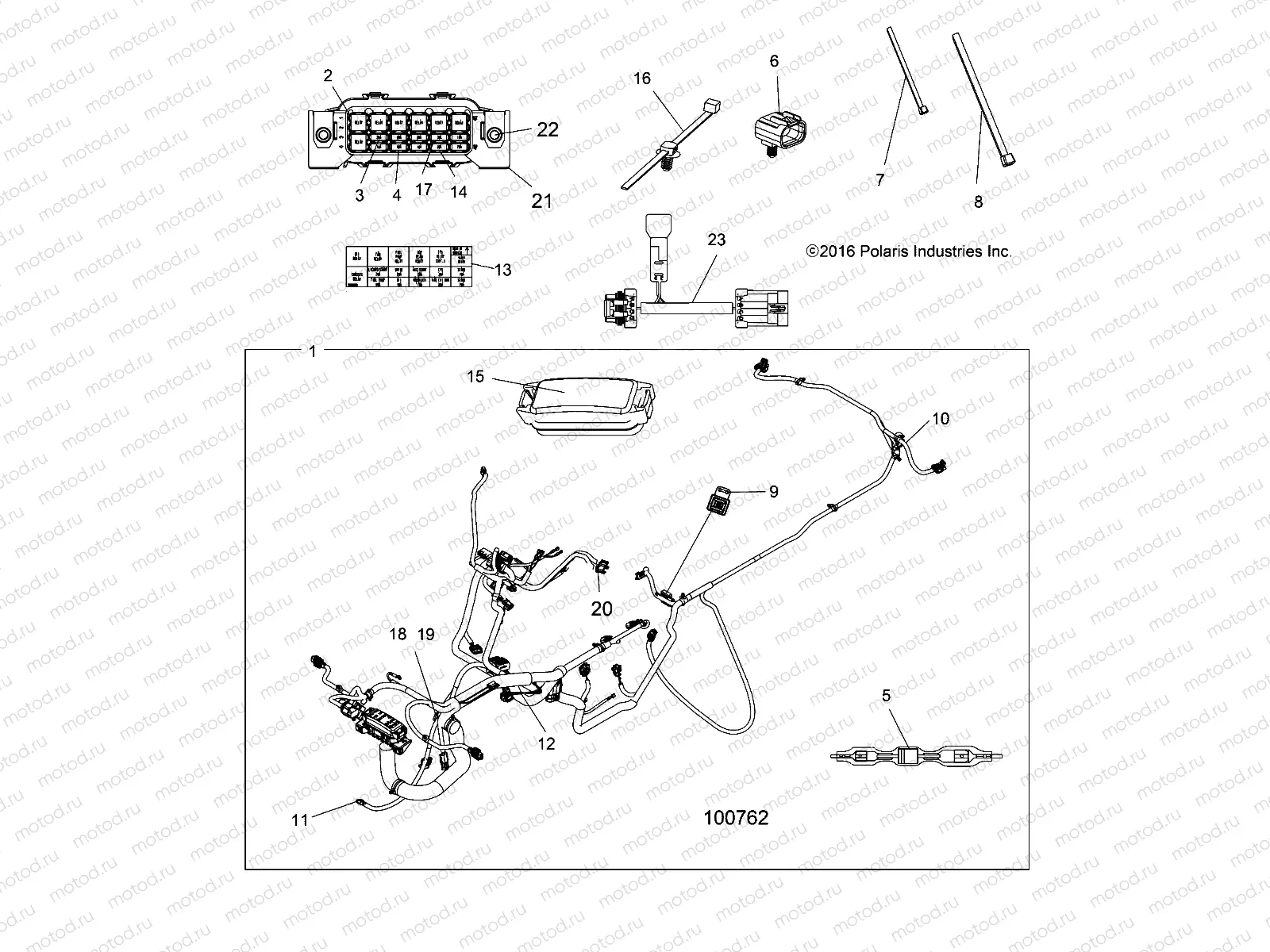 ELECTRICAL | ELECTRICAL, HARNESS - A17SXA85A1/A7/SXE85AB/AM/AS/A9 (100762)