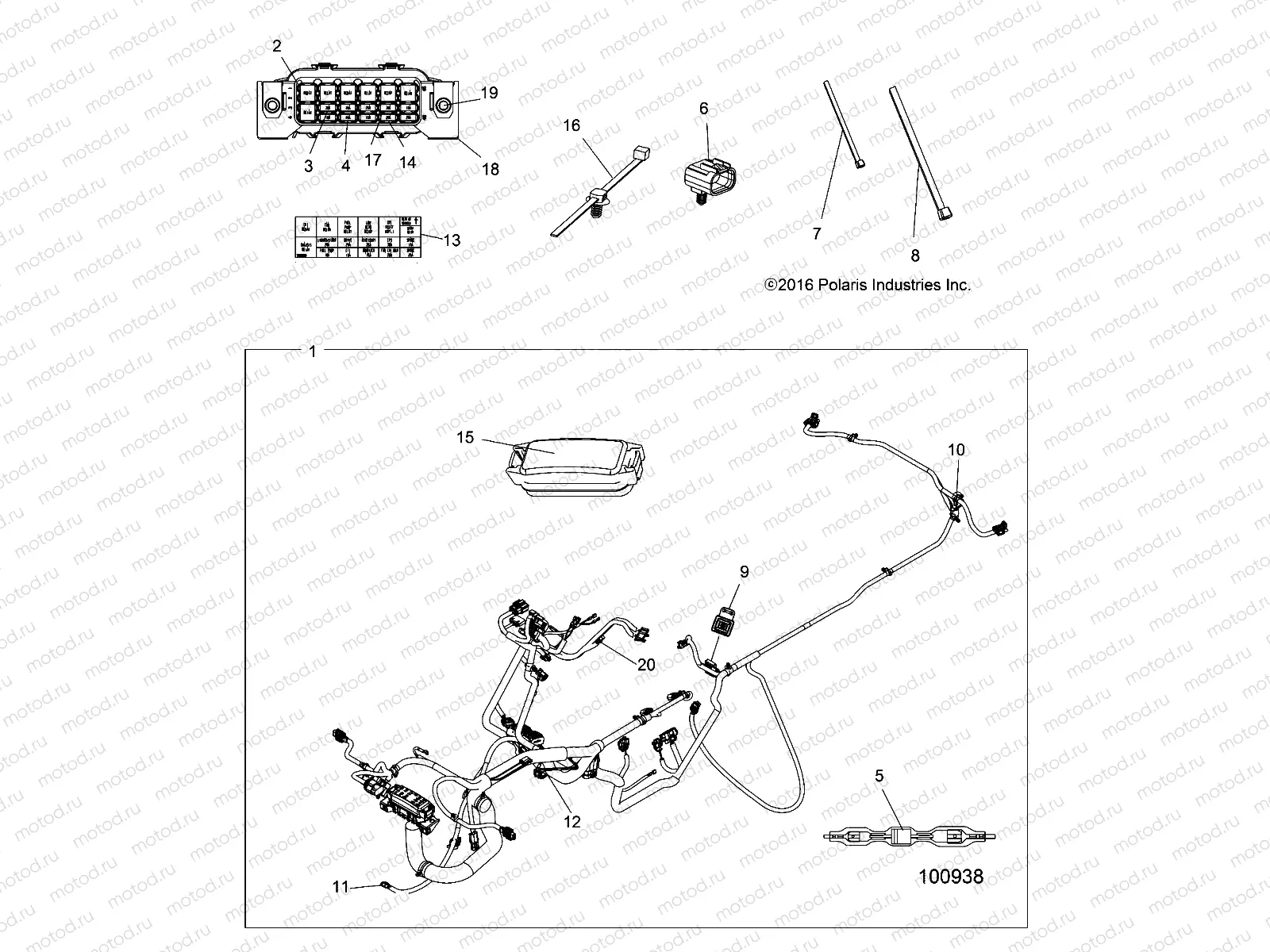 ELECTRICAL | ELECTRICAL, HARNESS - A17SXE95NL (100938)