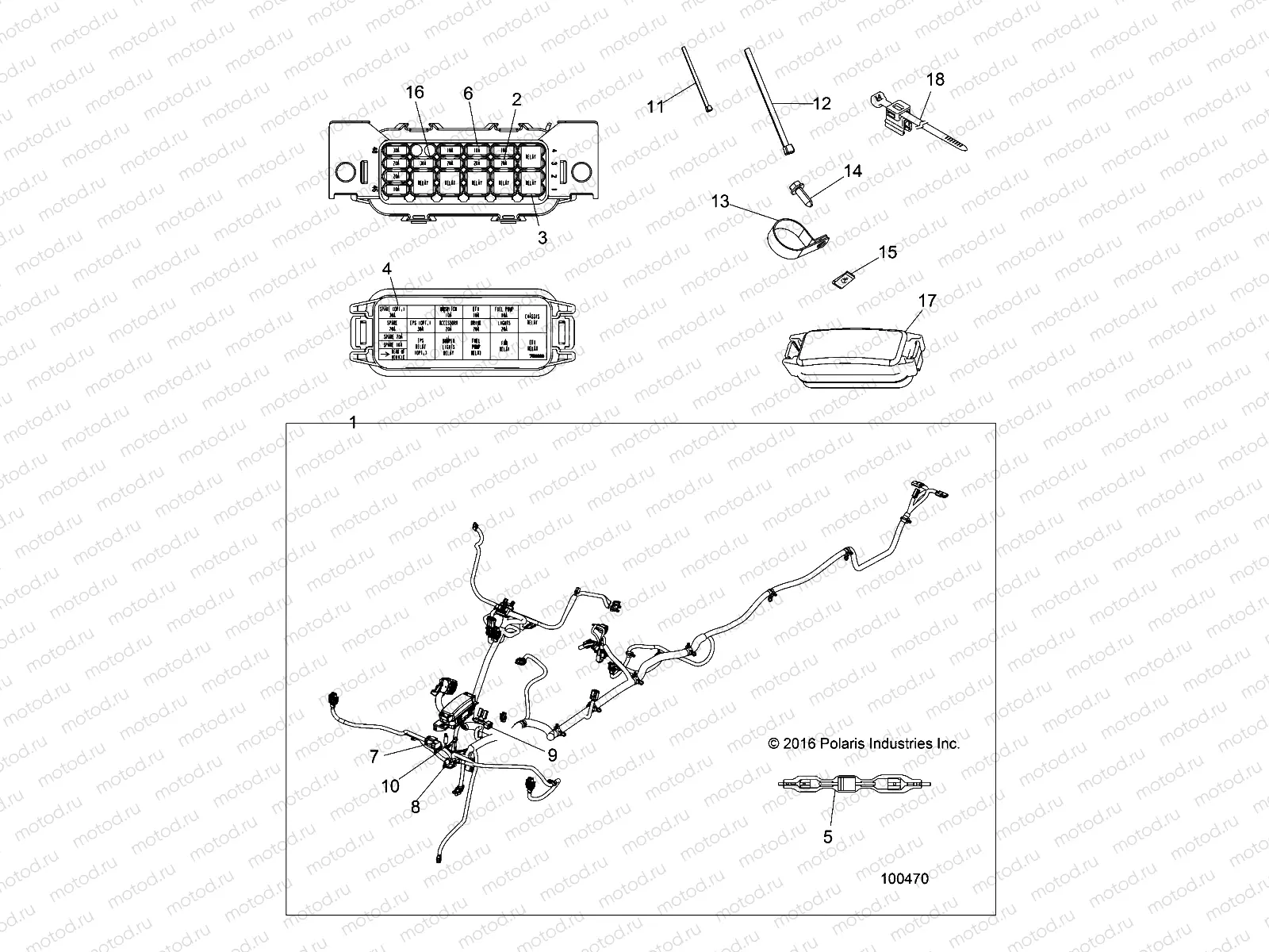 ELECTRICAL | ELECTRICAL, HARNESS - A18S6E57B1