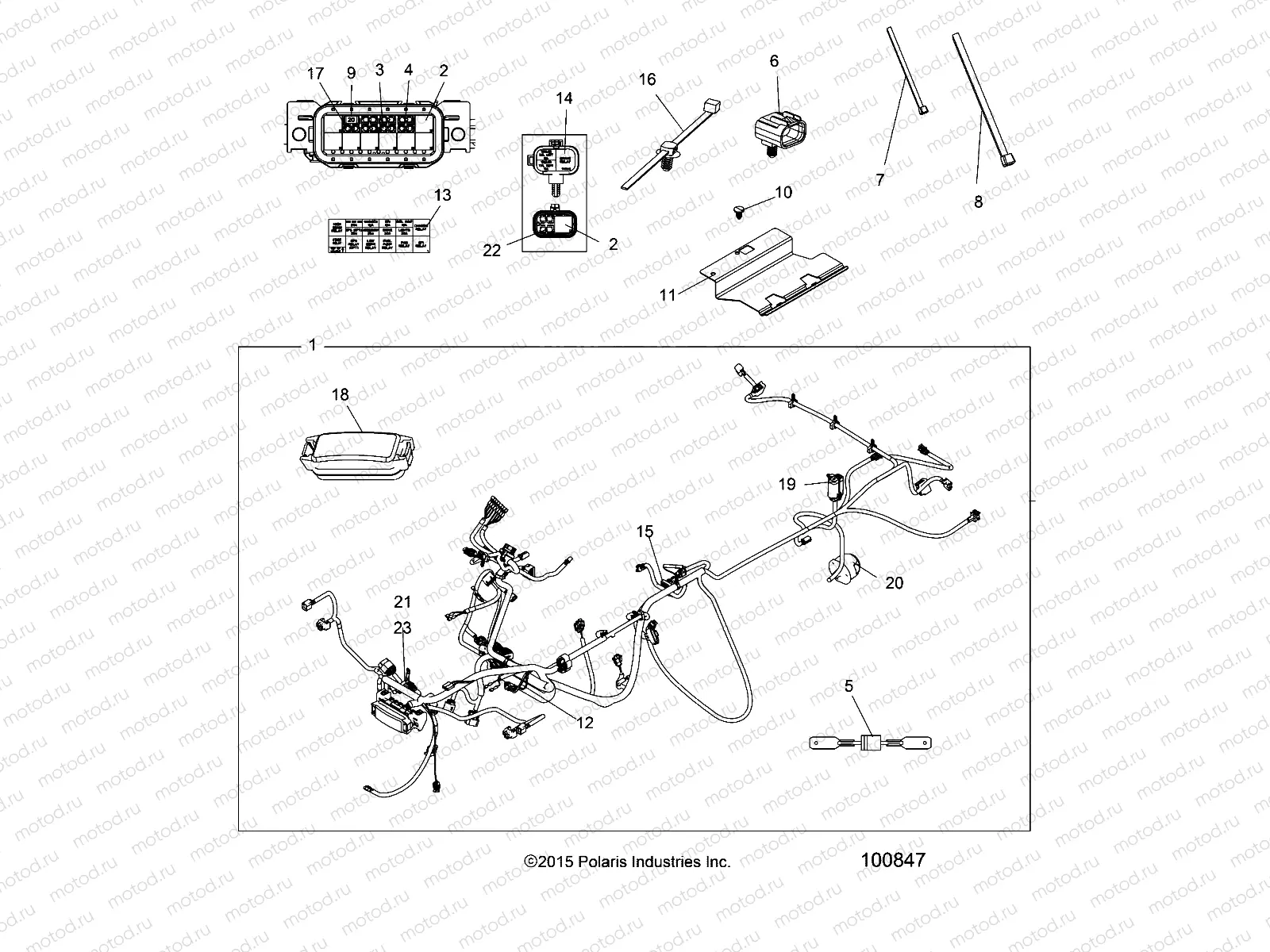 ELECTRICAL | ELECTRICAL, HARNESS - A18SVS95FR