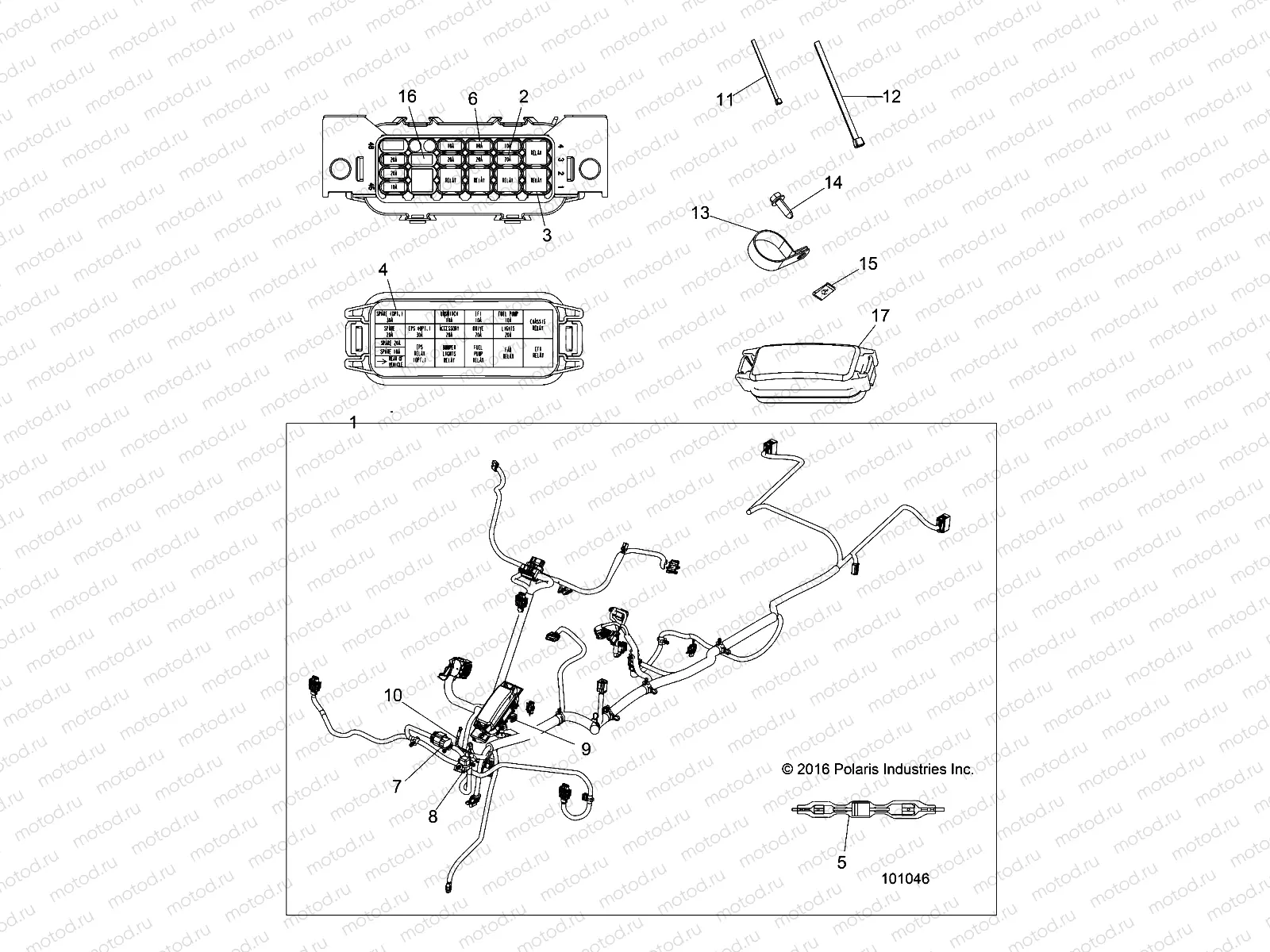 ELECTRICAL | ELECTRICAL, HARNESS - A19SDA57B7/L7/SDD57LU/SDE57B5