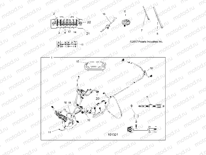 ELECTRICAL | ELECTRICAL, HARNESS - A19SXA85B1/B4/SXE85BC/B9/ZBJ (101577)