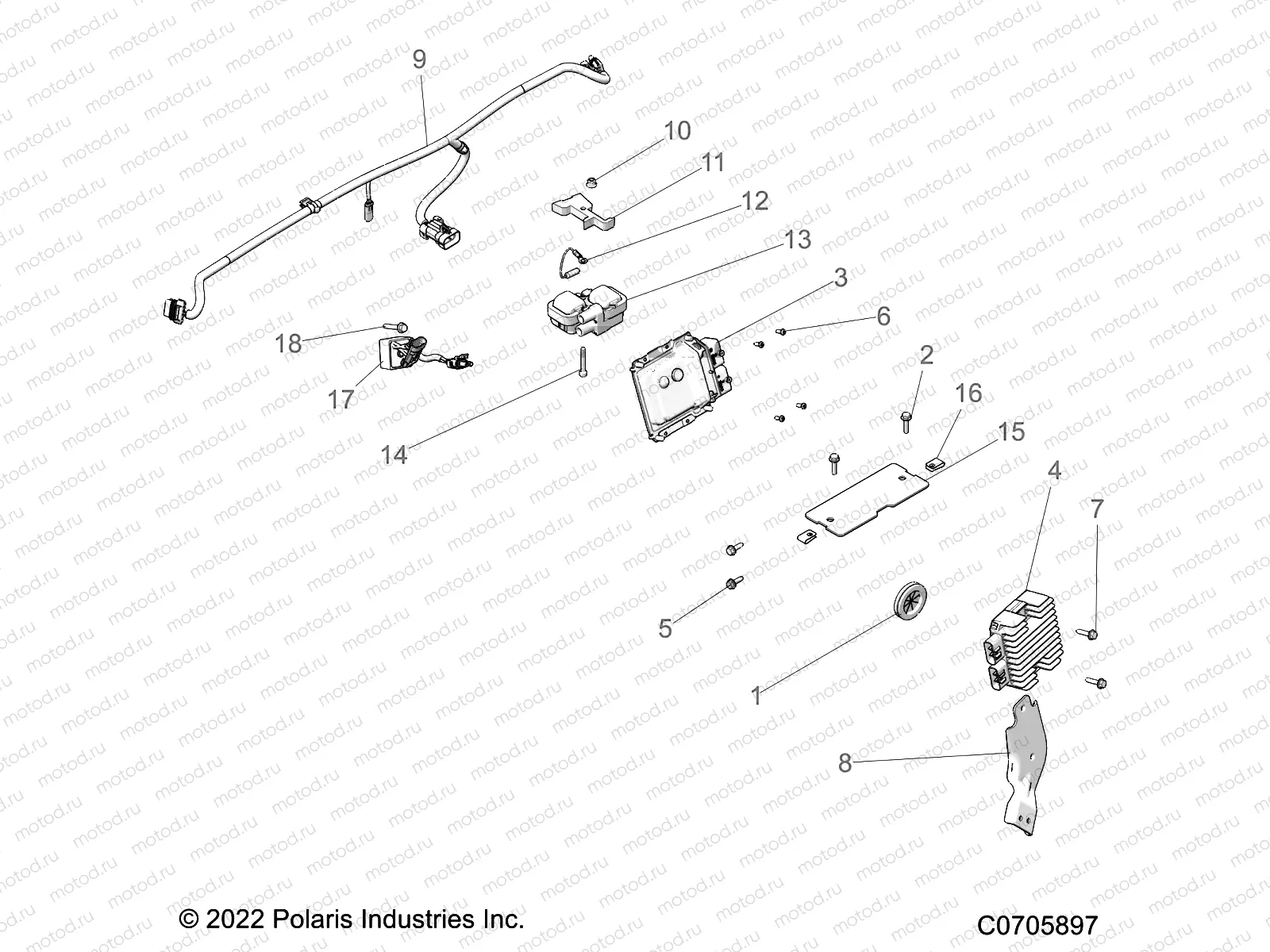 ELECTRICAL | ELECTRICAL, HARNESS COMPONENTS AND RELATED- Z22A5K87A4/A5V87A4 (C0705897)