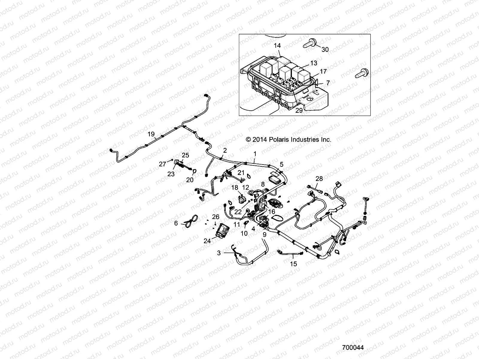 ELECTRICAL | ELECTRICAL, HARNESS - R151DPD1AA (700044)