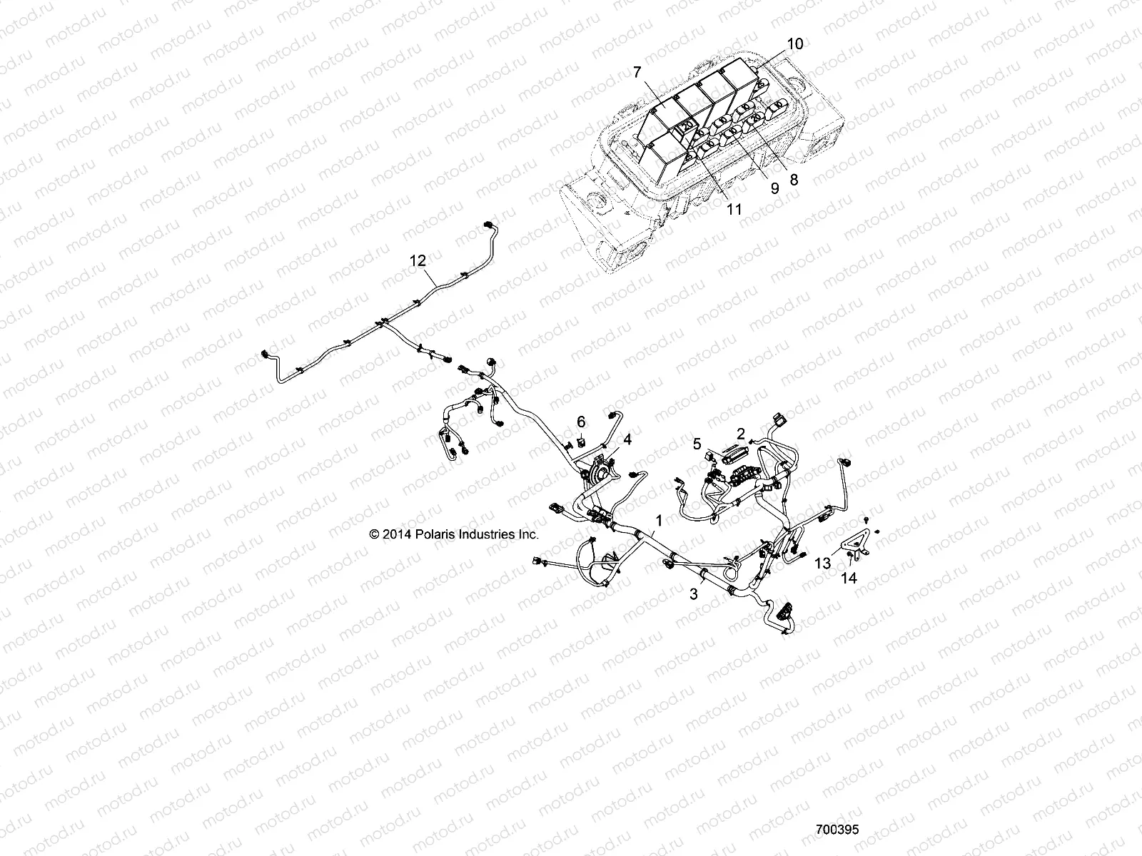 ELECTRICAL | ELECTRICAL, HARNESS - R16RTM87AL (49RGRHARNESS15900XP)