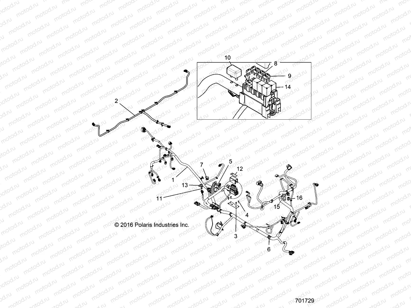 ELECTRICAL | ELECTRICAL, HARNESS - R17RT_99 ALL OPTIONS (701729)