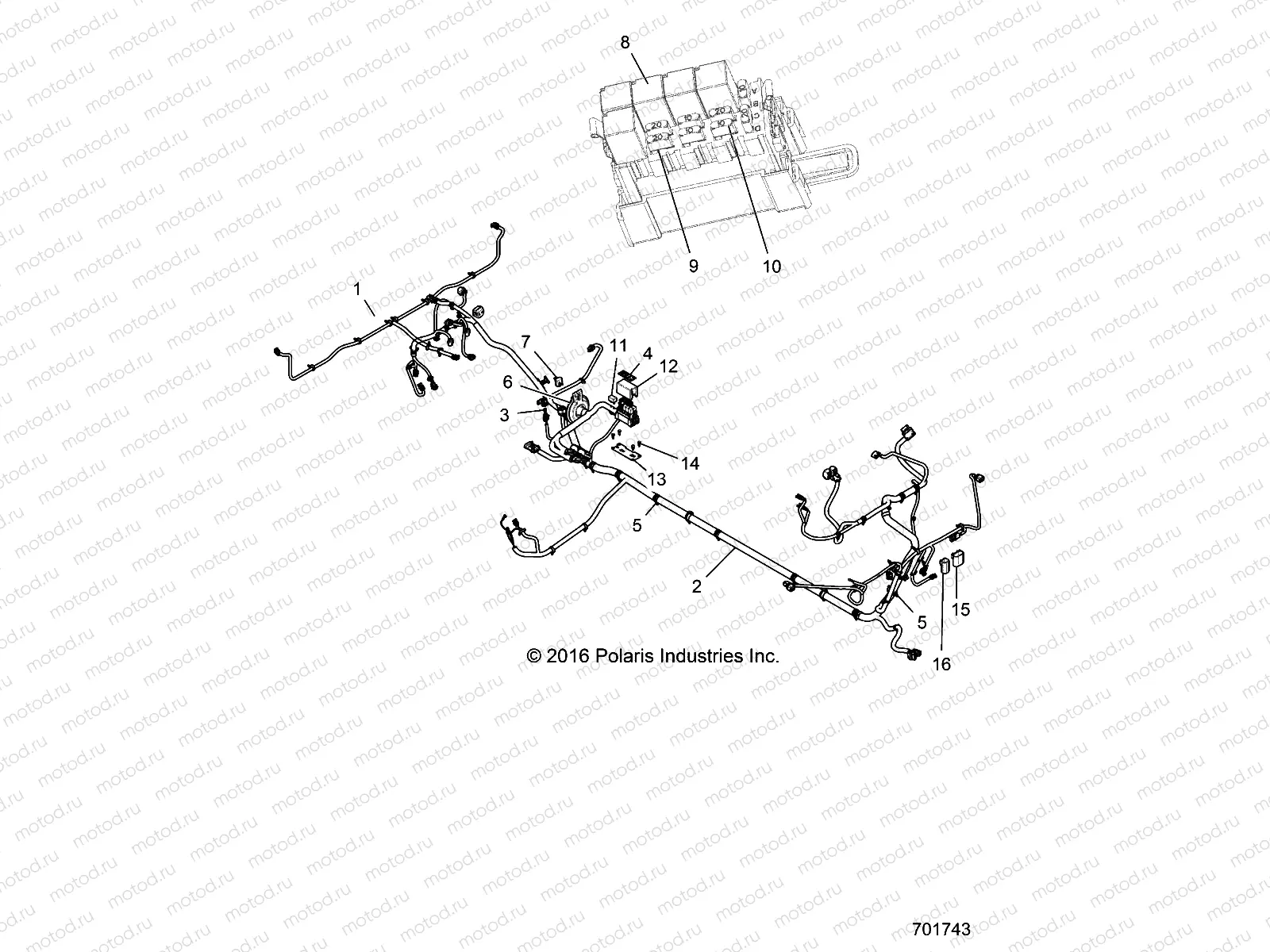 ELECTRICAL | ELECTRICAL, HARNESS - R17RV_99 ALL OPTIONS (701743)