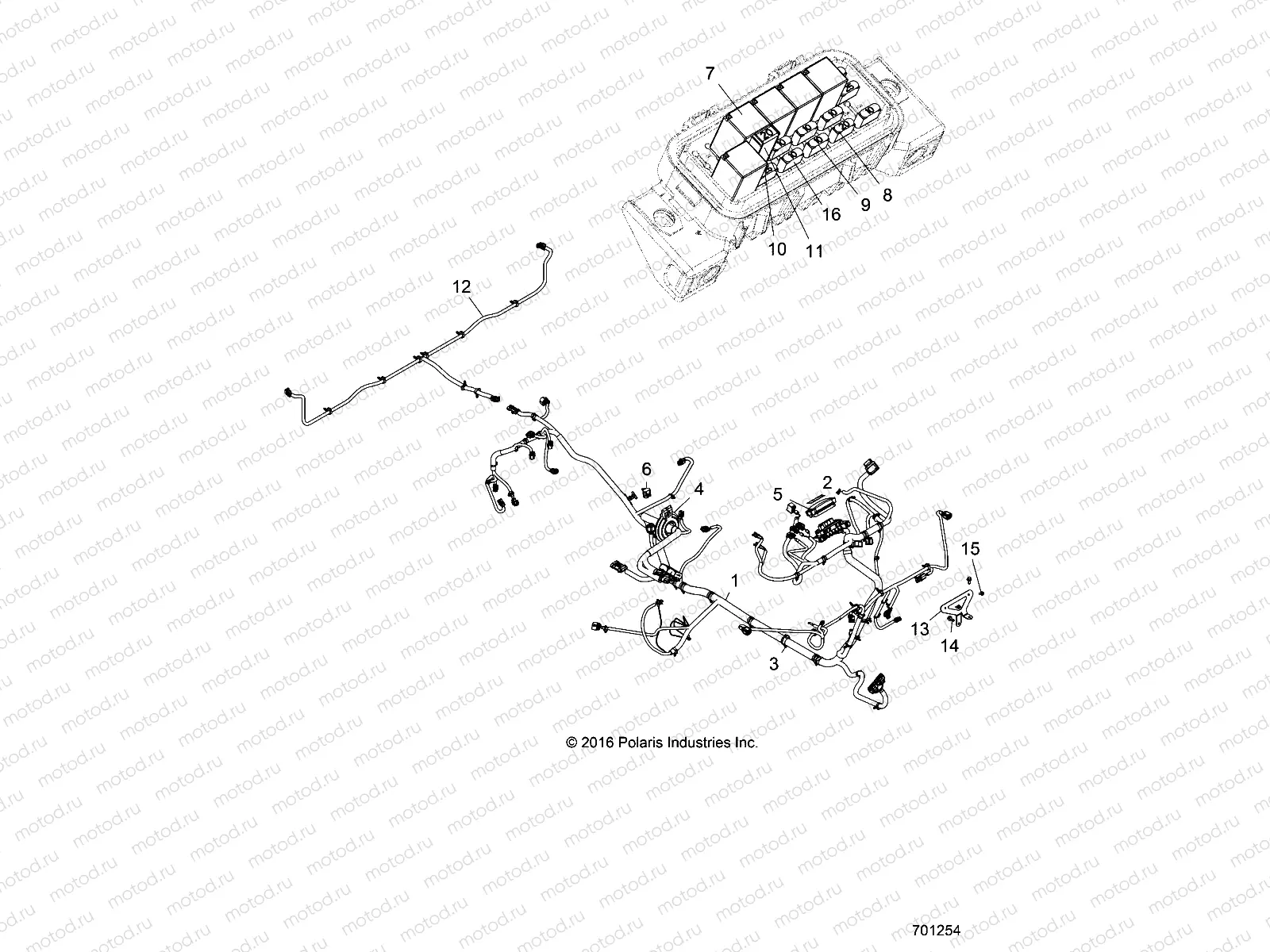 ELECTRICAL | ELECTRICAL, HARNESS - R17RVM99AM/BM (701254)
