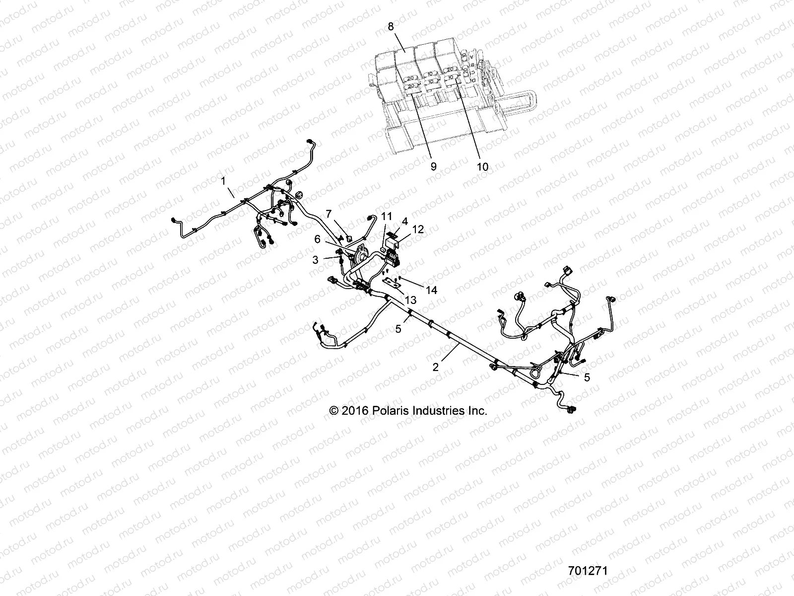 ELECTRICAL | ELECTRICAL, HARNESS - R18RV_99 ALL OPTIONS (701271)