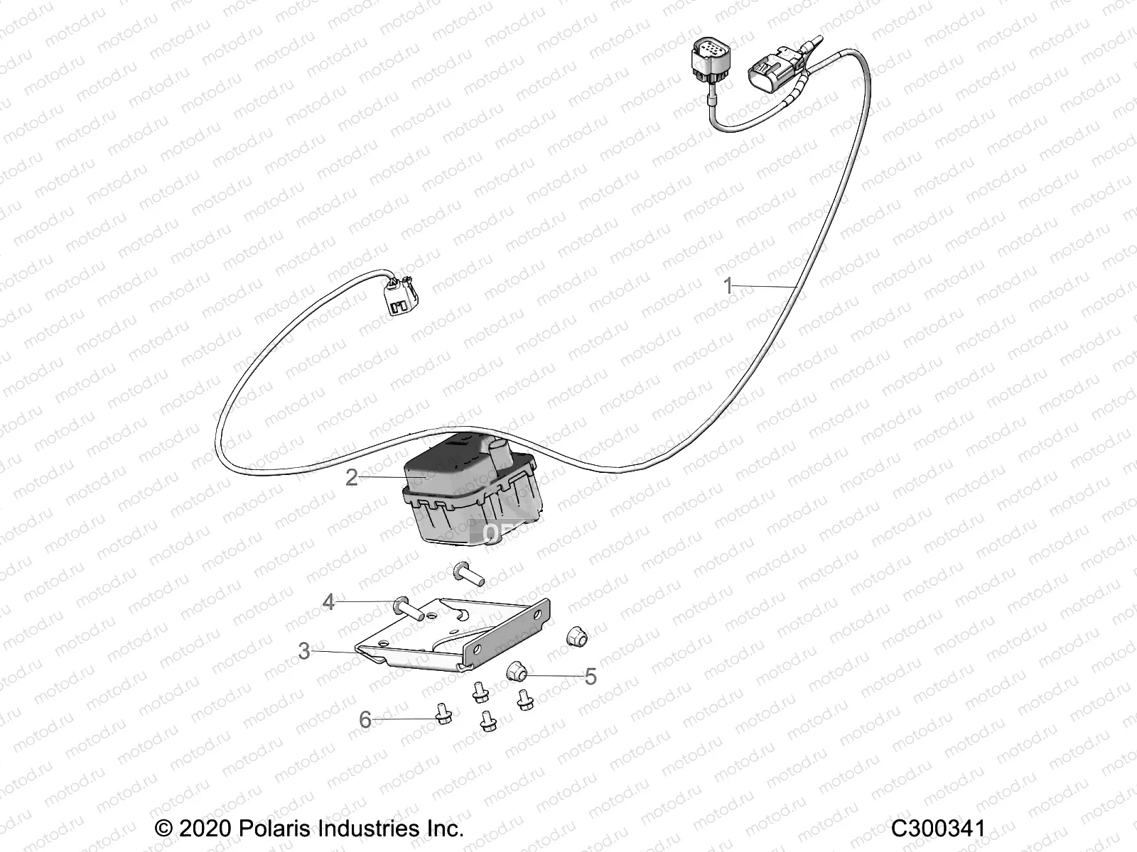 ELECTRICAL | ELECTRICAL, HARNESSES, AVAS - L22G2AEALA/DEALA/4AEALA/6AEALA (C300341)