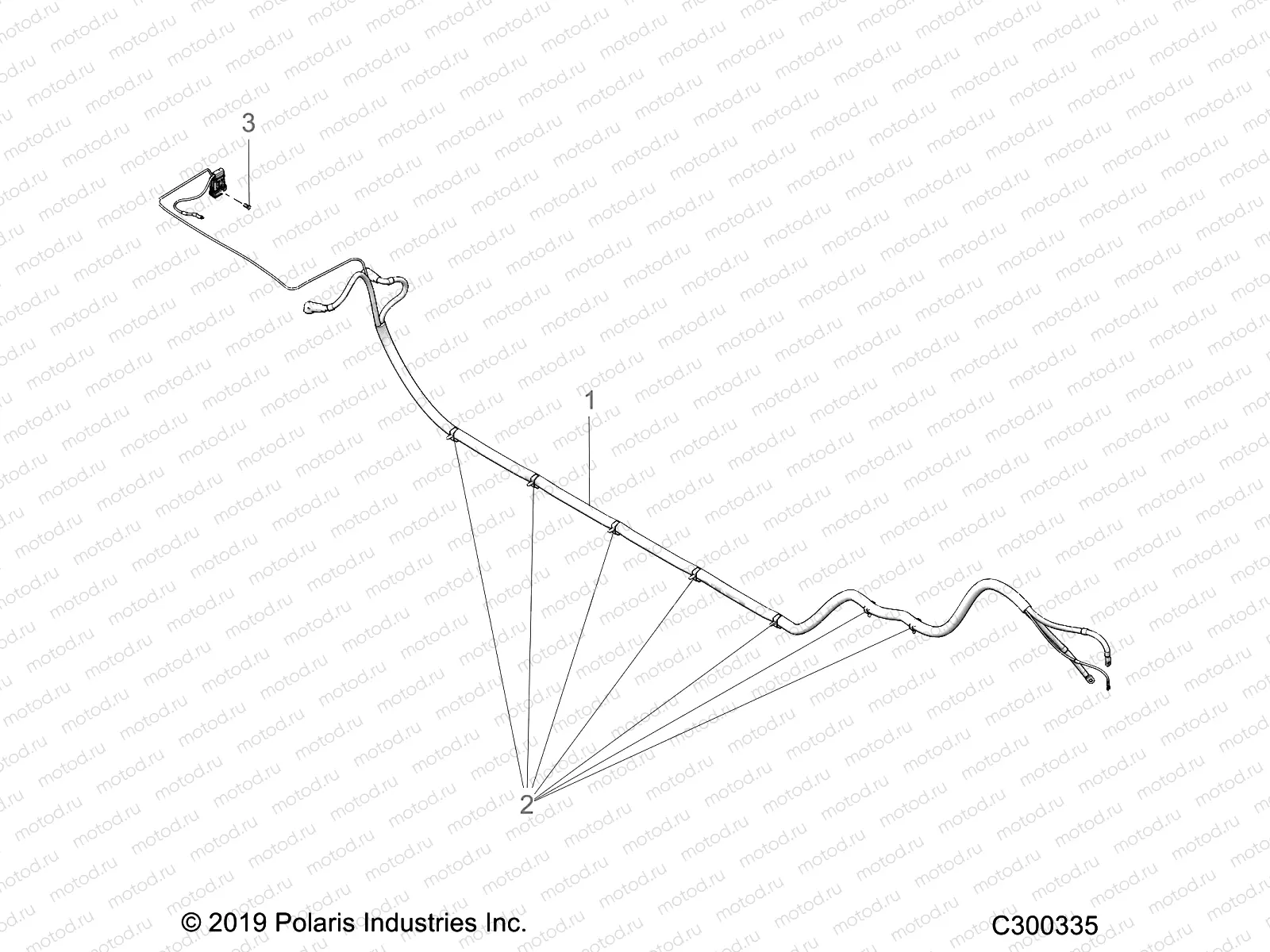 ELECTRICAL | ELECTRICAL, HARNESSES, BATTERY - L21G2AGALA/DGALA/4AGALA/6AGALA (C300335)