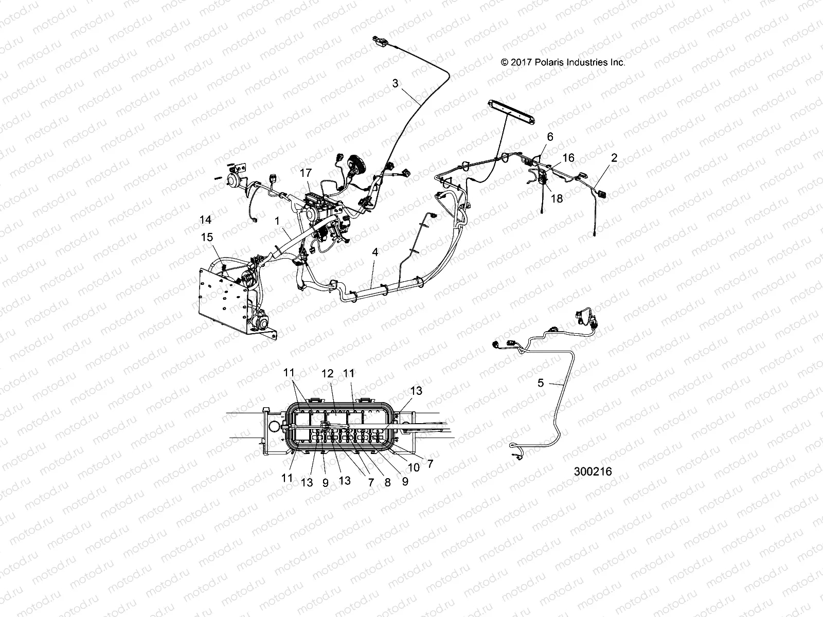 ELECTRICAL | ELECTRICAL, HARNESSES - L17G2/4/6 ALL OPTIONS