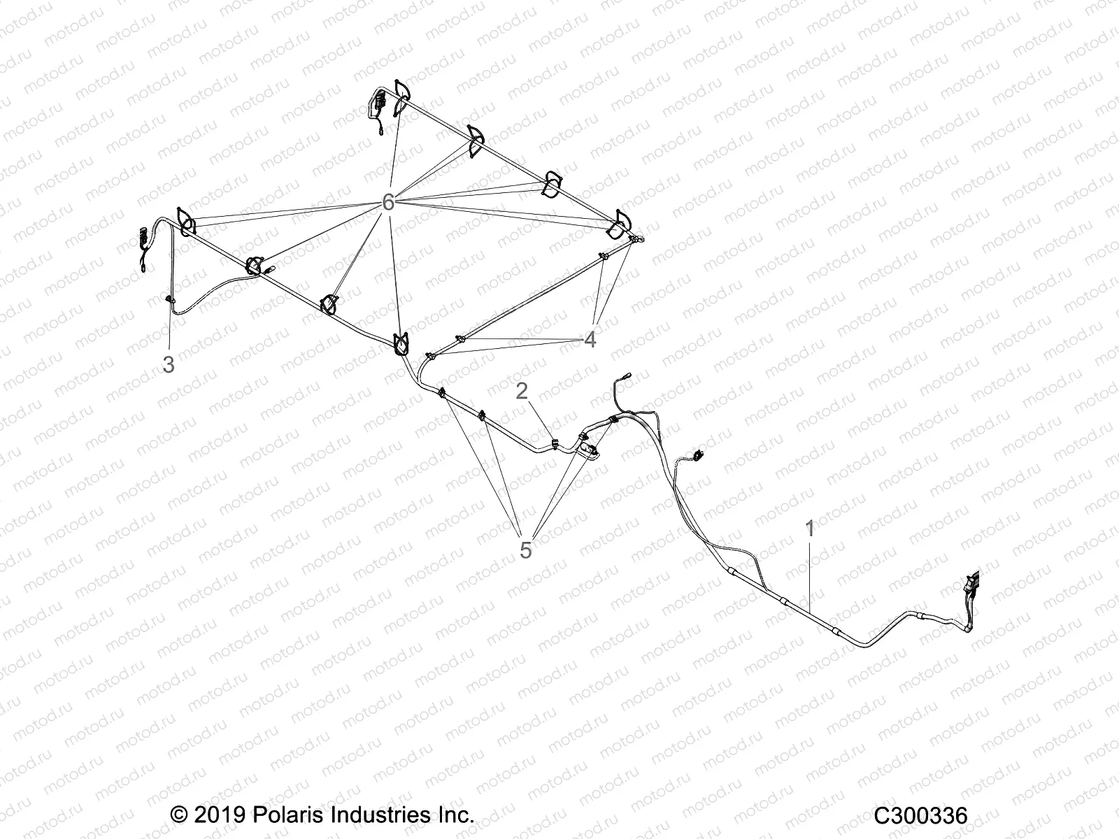 ELECTRICAL | ELECTRICAL, HARNESSES, REAR - L22G2AEALA/DEALA/4AEALA/6AEALA (C300336)