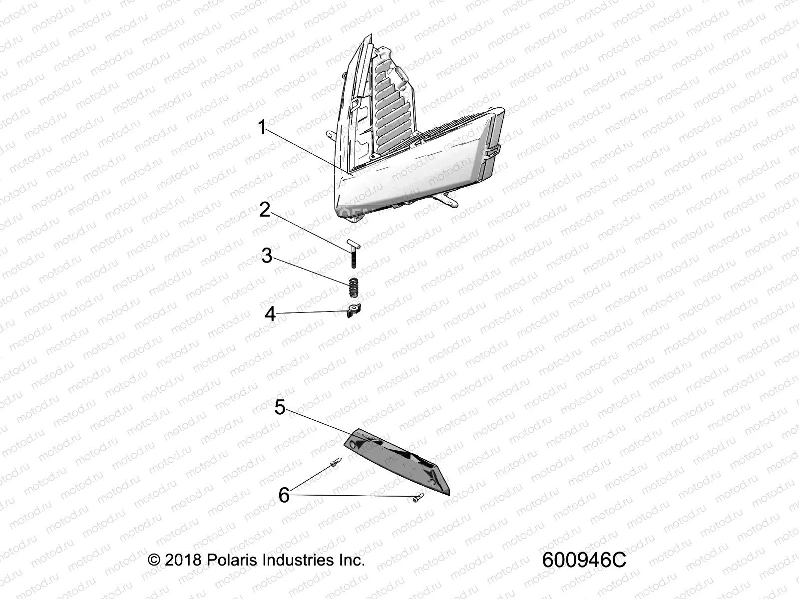 ELECTRICAL | ELECTRICAL, HEADLIGHT and TAILLIGHT - S20EFK6PS/6PEB ALL OPTIONS (600946C)