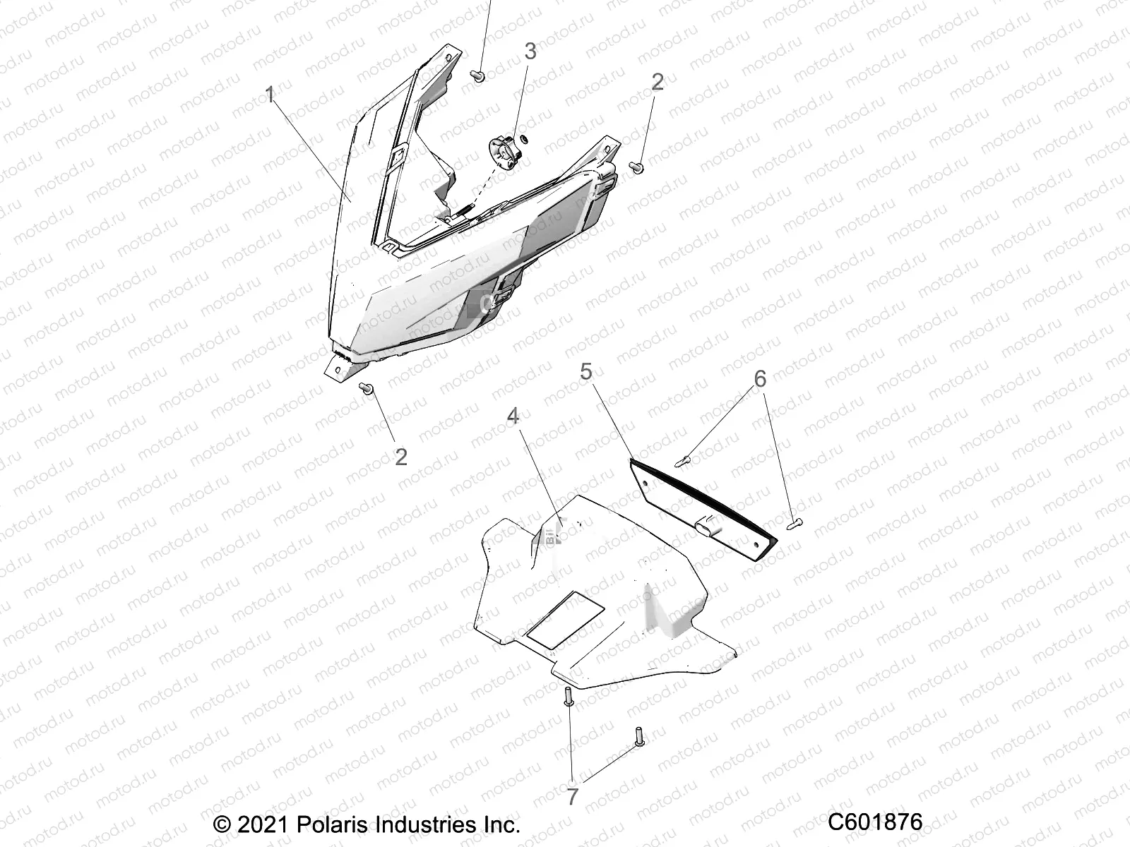 ELECTRICAL | ELECTRICAL, HEADLIGHT and TAILLIGHT - S22TLF6RSL/6REL (C601876)
