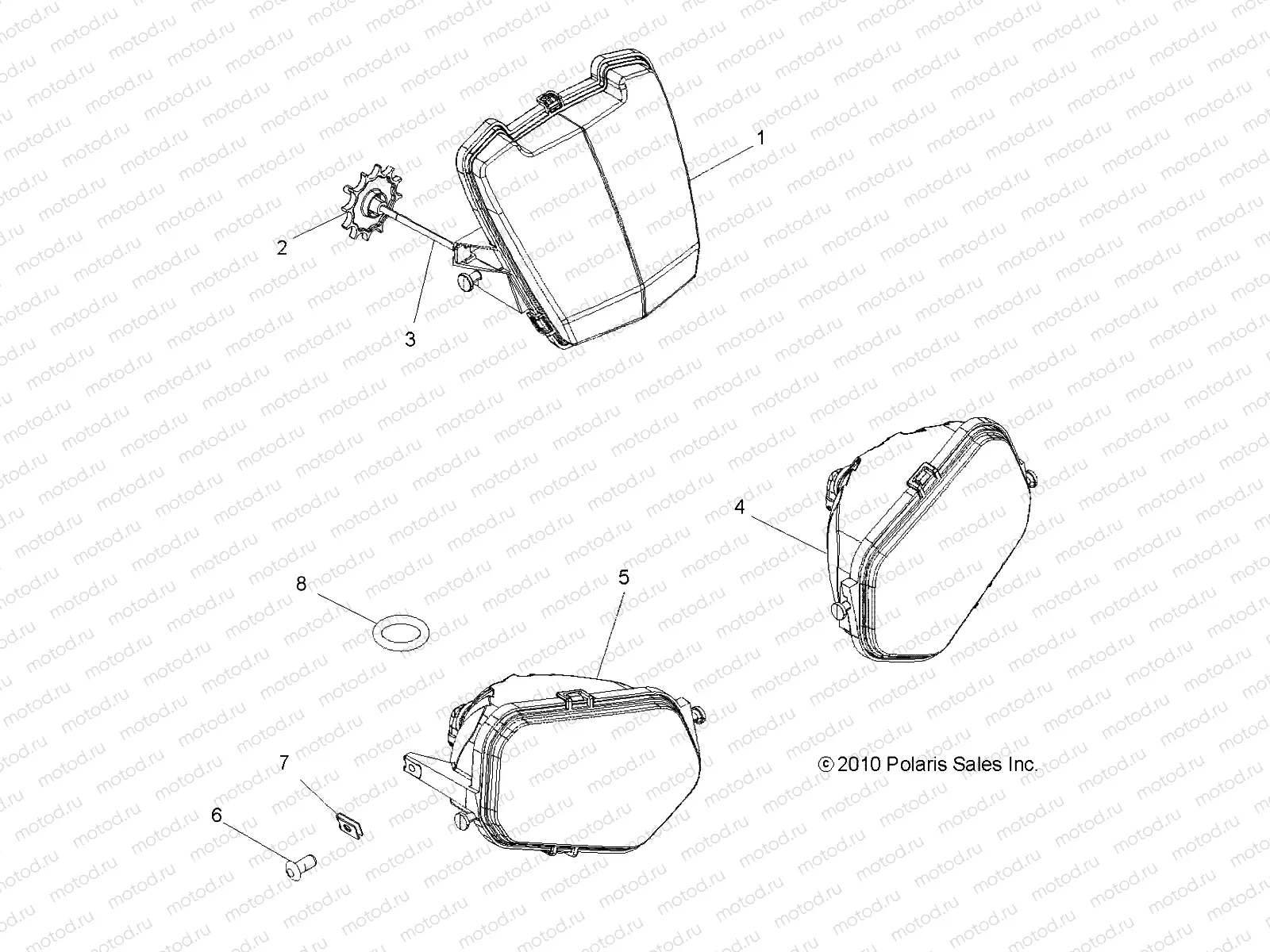 ELECTRICAL | ELECTRICAL, HEADLIGHTS - A14MB46TH (49ATVHEADLIGHT11SP500)