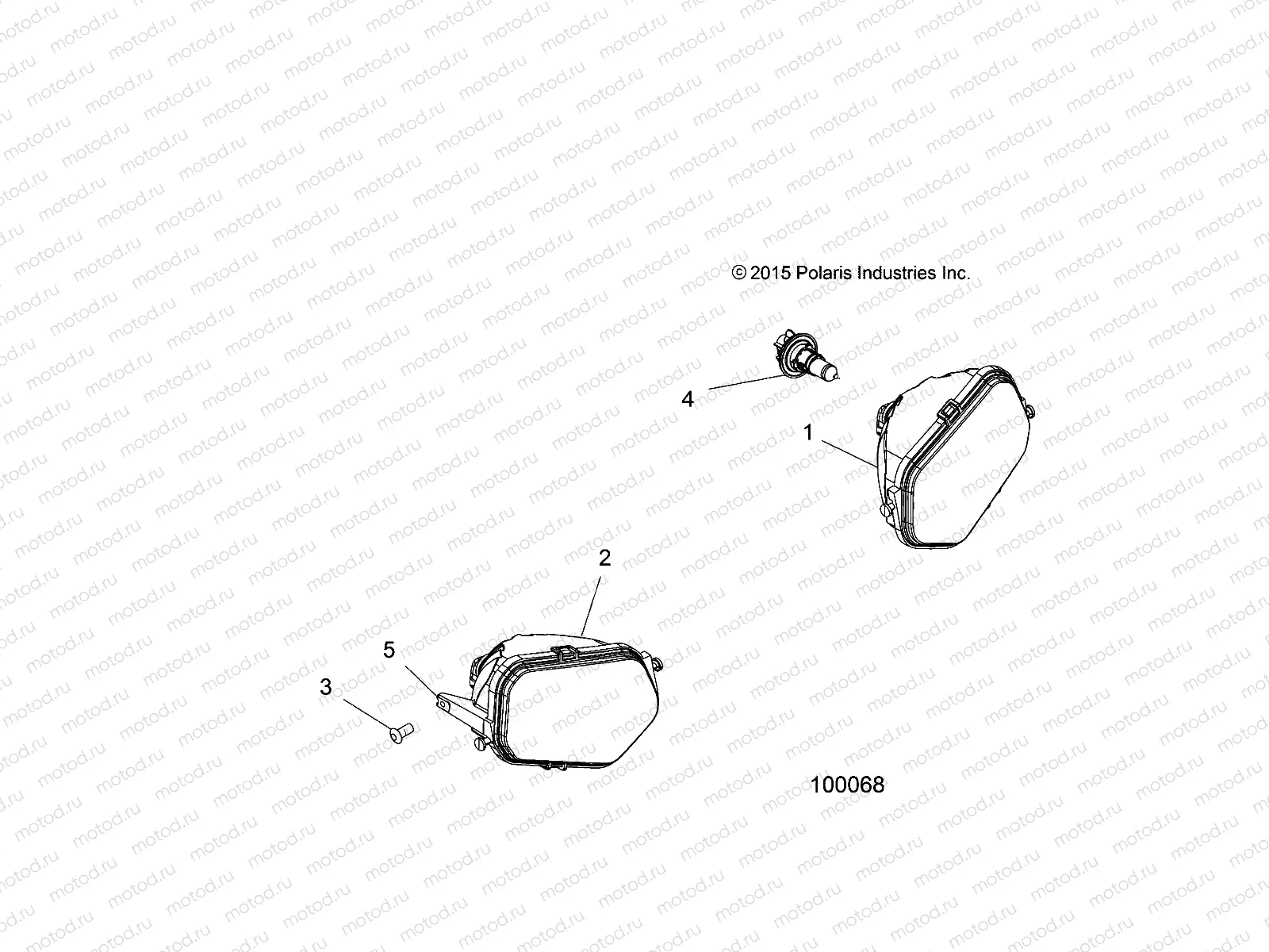ELECTRICAL | ELECTRICAL, HEADLIGHTS - A16SVA85A2 (100068)