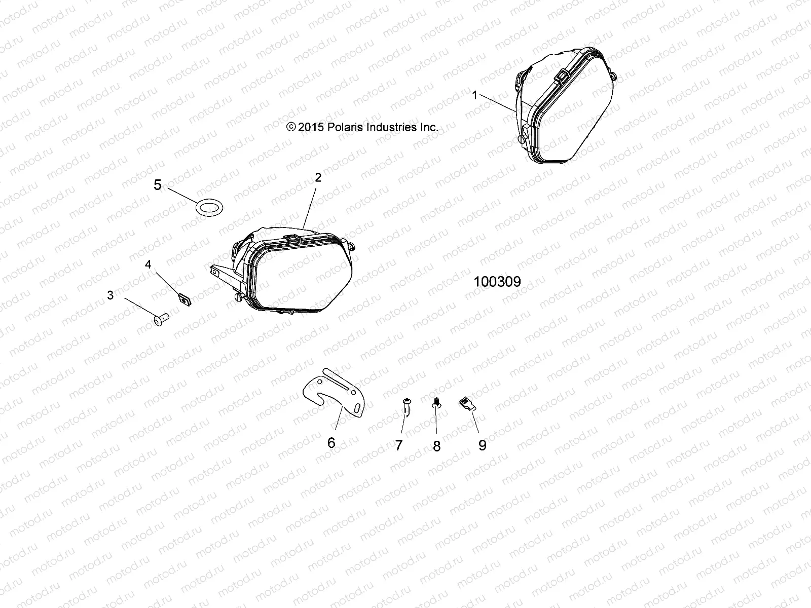 ELECTRICAL | ELECTRICAL, HEADLIGHTS - A16SXM95AL