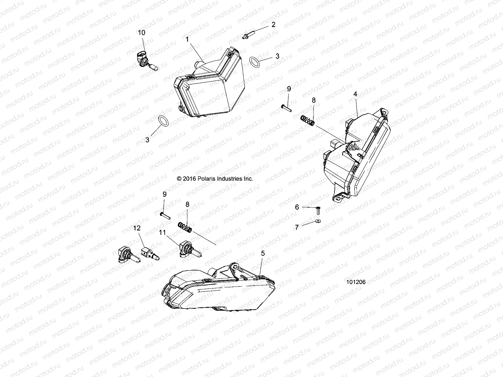ELECTRICAL | ELECTRICAL, HEADLIGHTS - A17SXE95FL (101206)