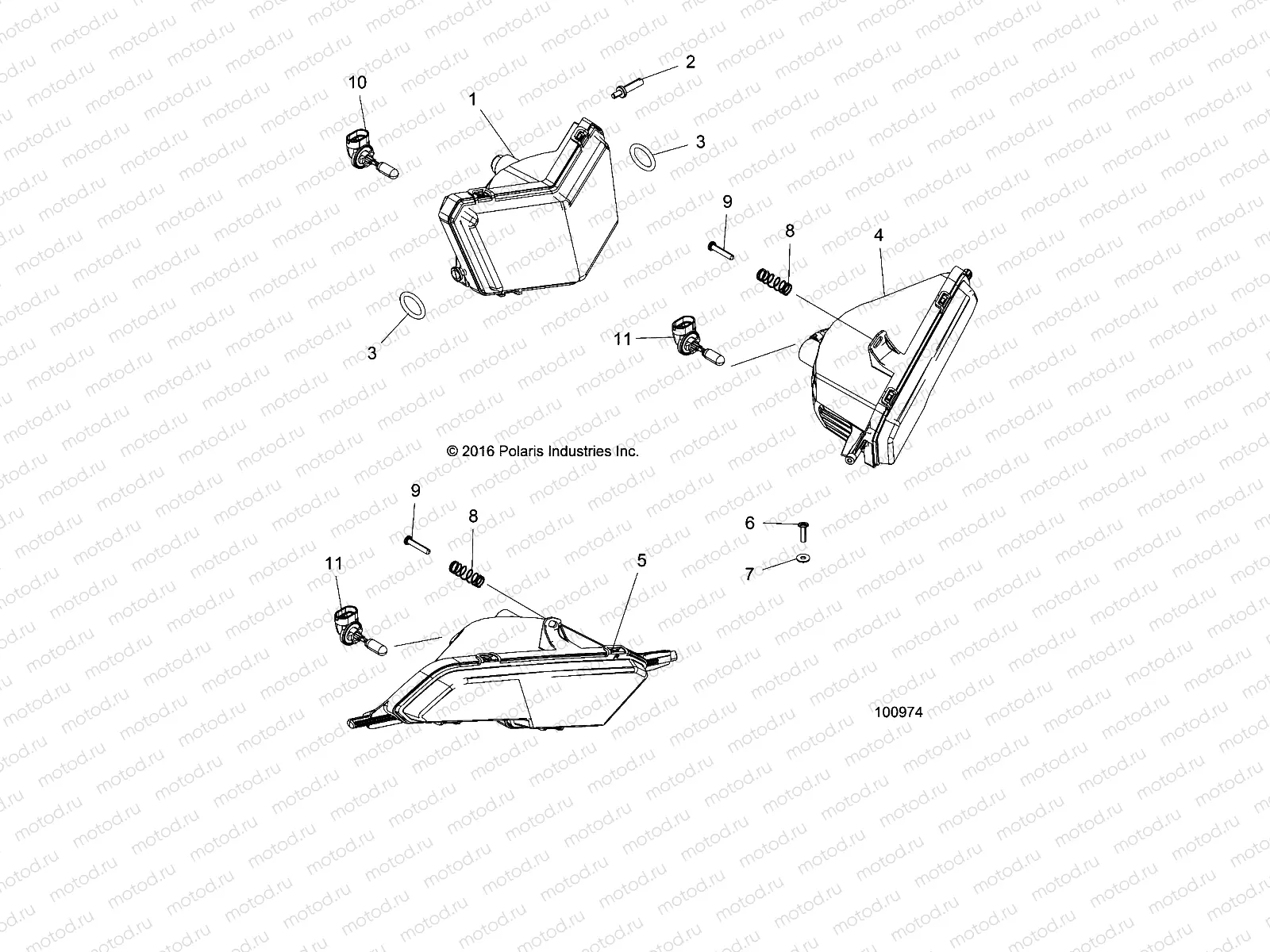 ELECTRICAL | ELECTRICAL, HEADLIGHTS - A18SXD95B9/SXE95BR/BC/BE (100974)