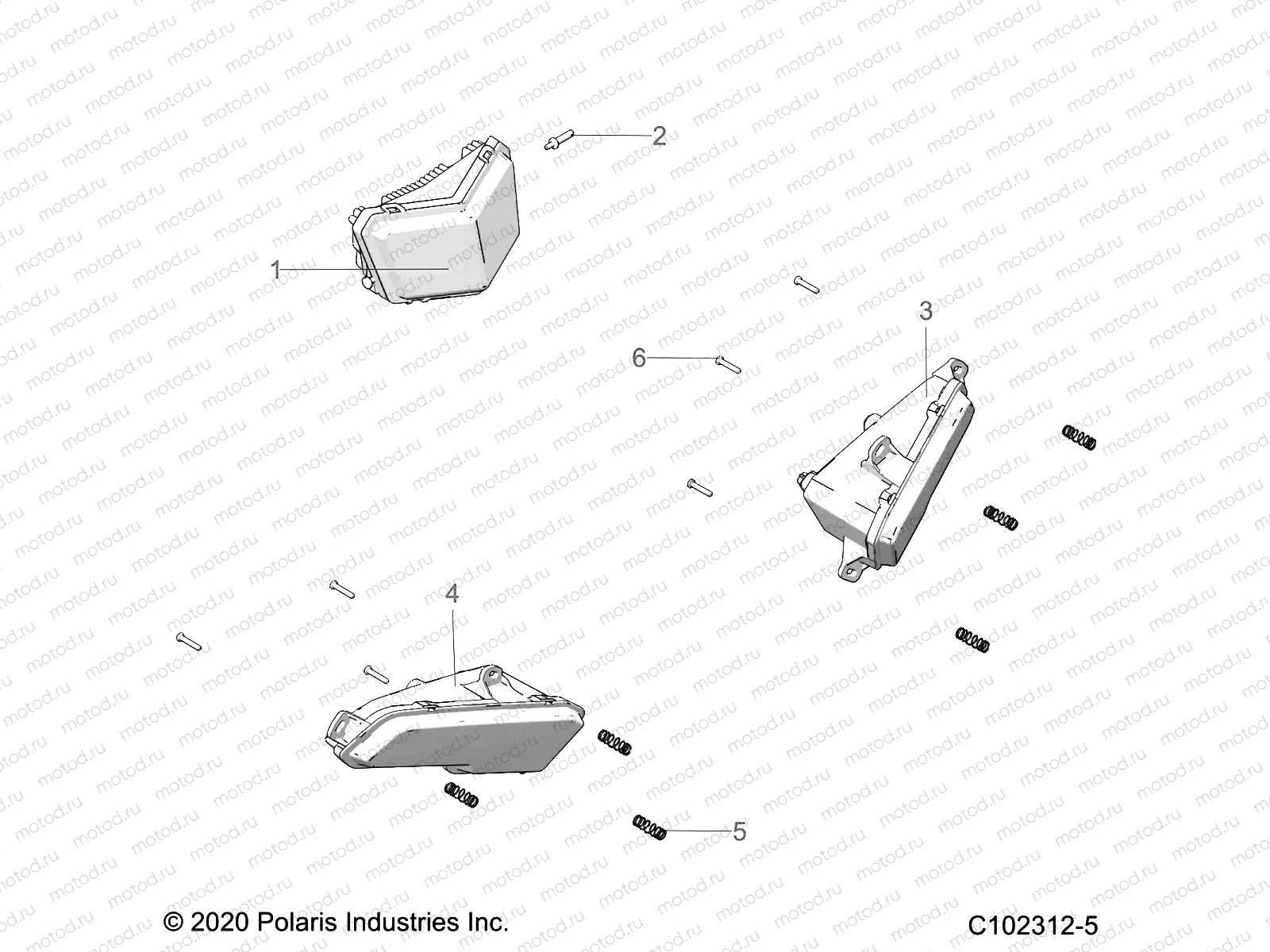 ELECTRICAL | ELECTRICAL, HEADLIGHTS - A21SEA57F1/T57C1/C2/F1 (C102312-5)