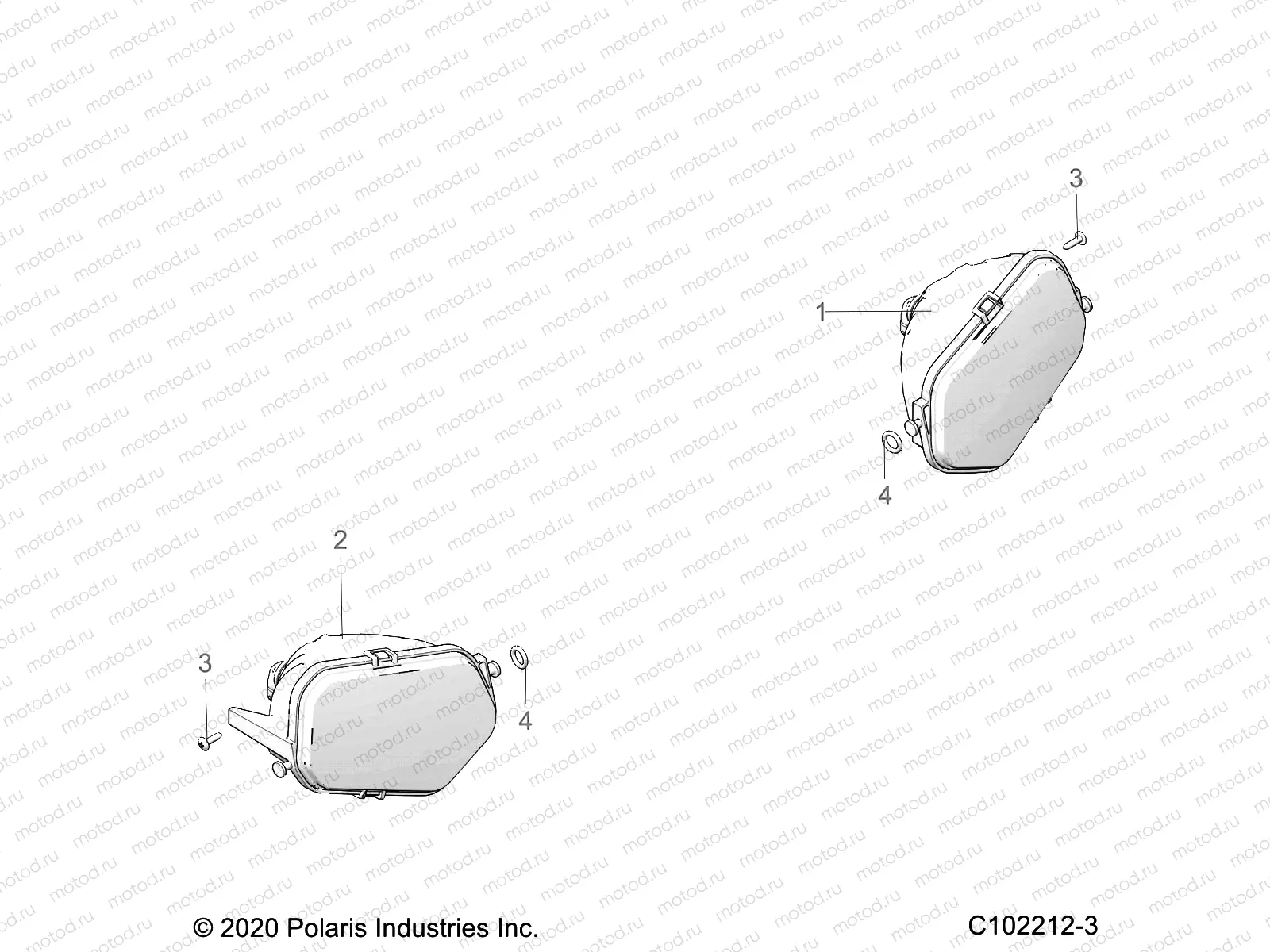 ELECTRICAL | ELECTRICAL, HEADLIGHTS - A21SXM95AG/CAG (C102212-3)