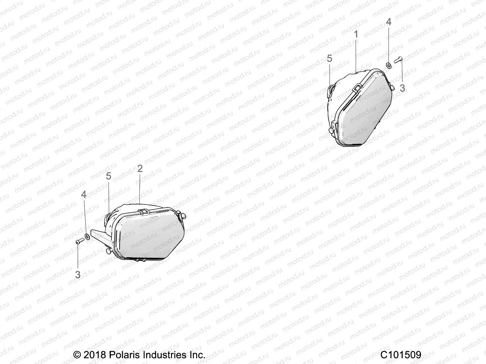 ELECTRICAL | ELECTRICAL, HEADLIGHTS - A23SGE95AN (C101509)