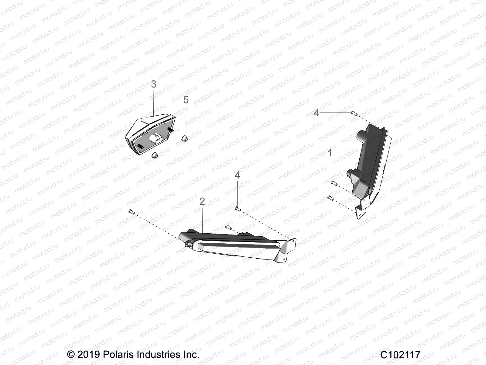 ELECTRICAL | ELECTRICAL, HEADLIGHTS AND TAILLIGHT - A21HBB07N3/N7 (C102117)
