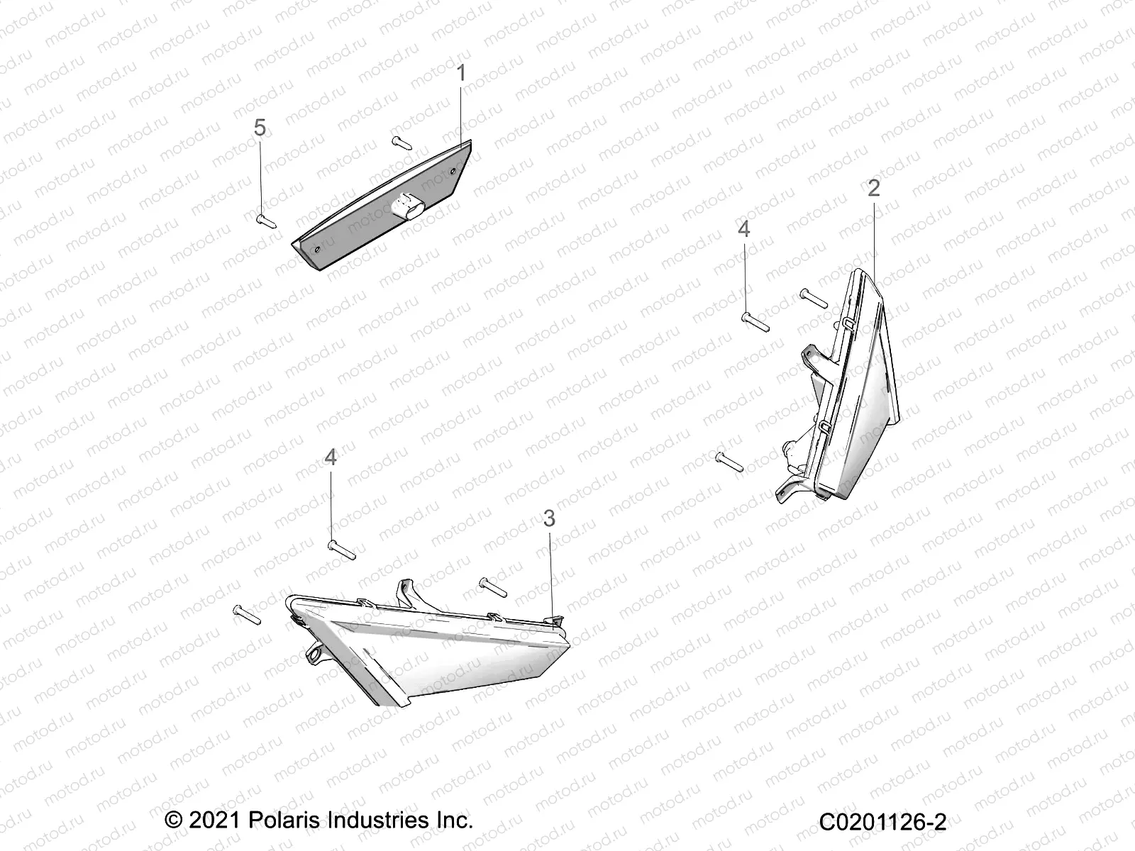 ELECTRICAL | ELECTRICAL, HEADLIGHTS and TAILLIGHT - Z21HCB18B2 (C0201126-2)