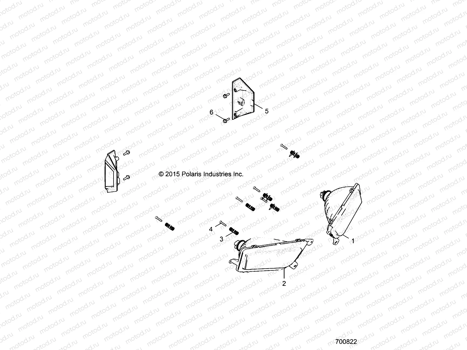 ELECTRICAL | ELECTRICAL, HEADLIGHTS AND TAILLIGHTS - R18RGE99FM/EFB/SCM/SCB/SFM/CCM (700822)