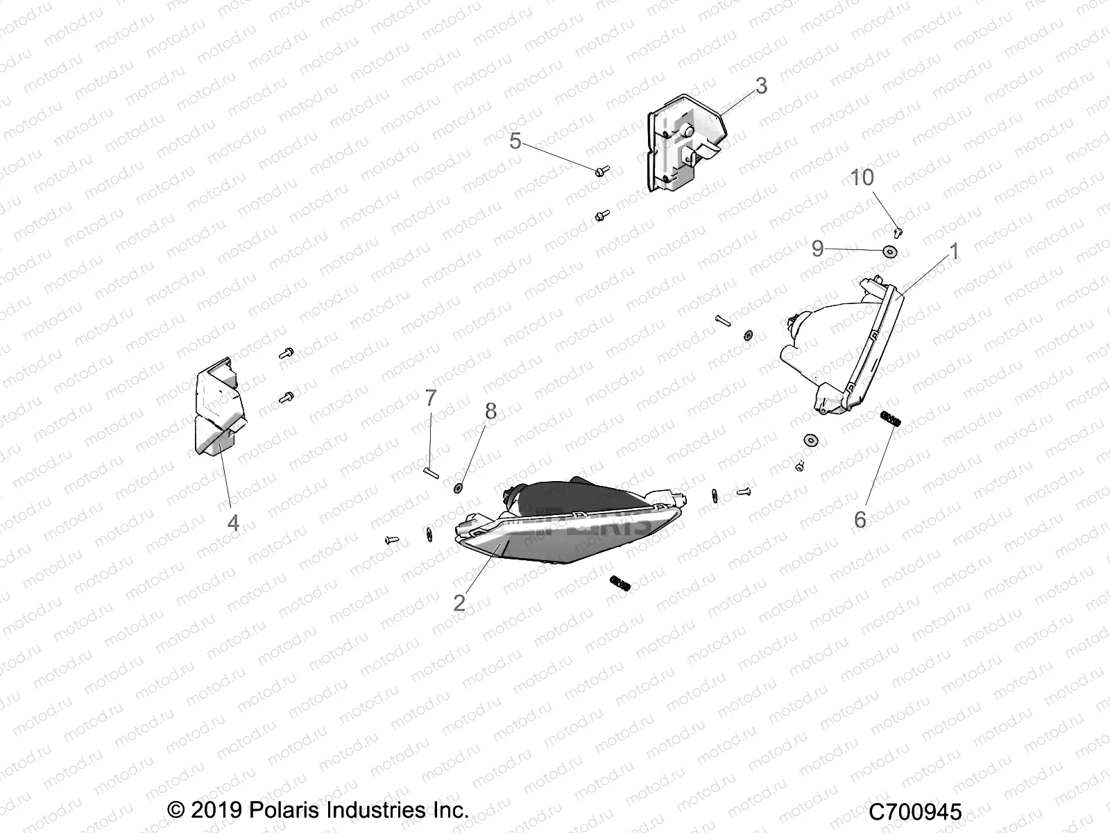 ELECTRICAL | ELECTRICAL, HEADLIGHTS AND TAILLIGHTS - R21TAE99JA (C700945)