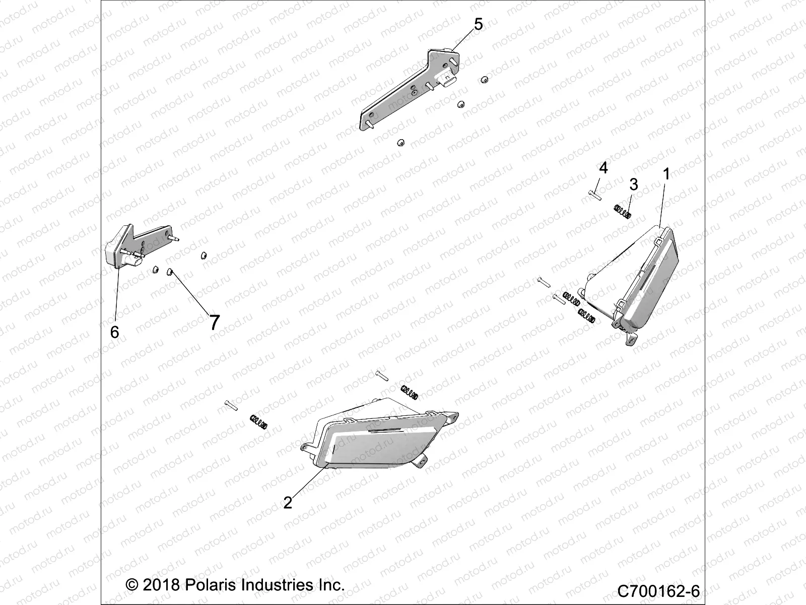ELECTRICAL | ELECTRICAL, HEADLIGHTS AND TAILLIGHTS - Z19VPE92AM/BM (C700162-6)