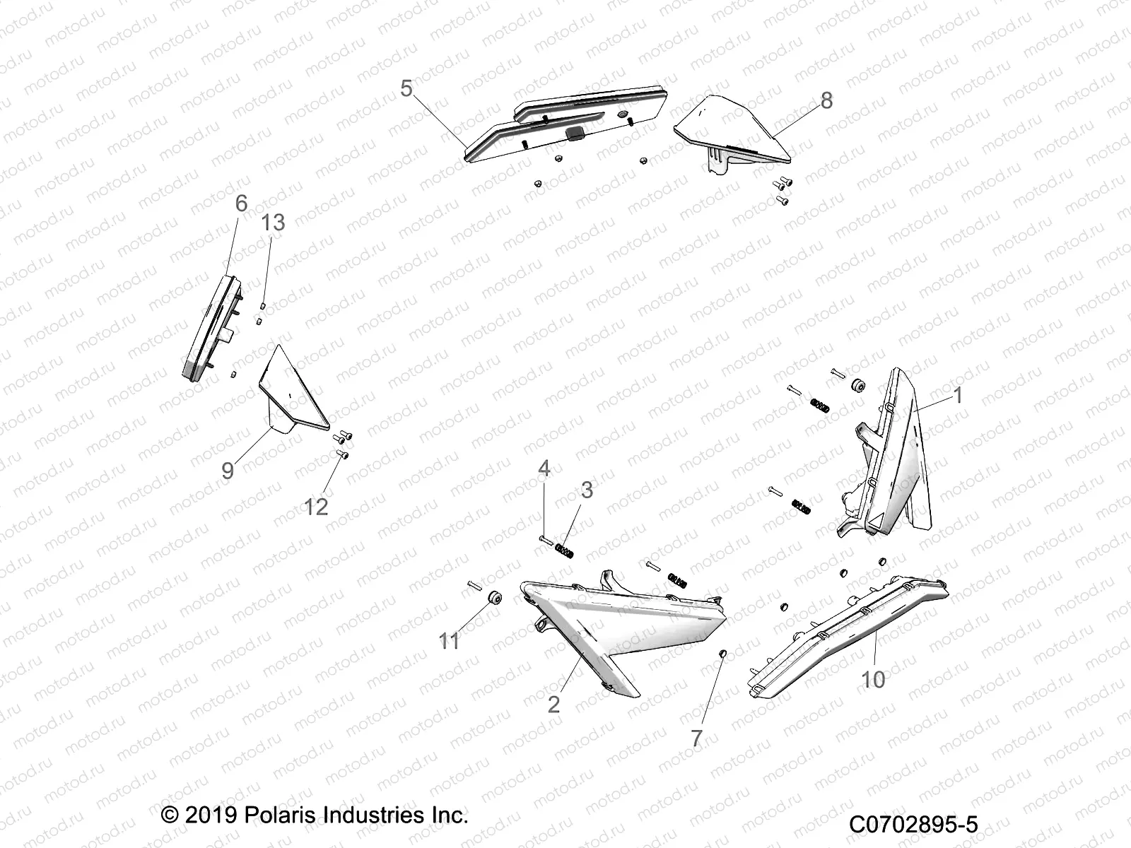 ELECTRICAL | ELECTRICAL, HEADLIGHTS AND TAILLIGHTS - Z23G4C92AL/BL (C0702895-5)