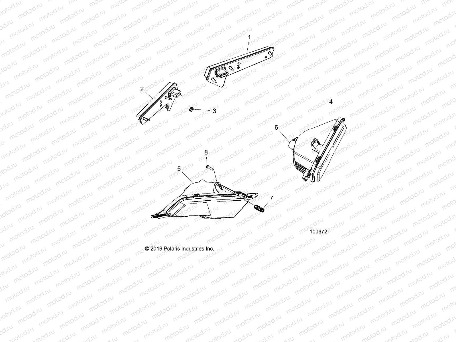 ELECTRICAL | ELECTRICAL, HEADLIGHTS, TAILLIGHTS and BULBS - A19DCE87AK (100672)