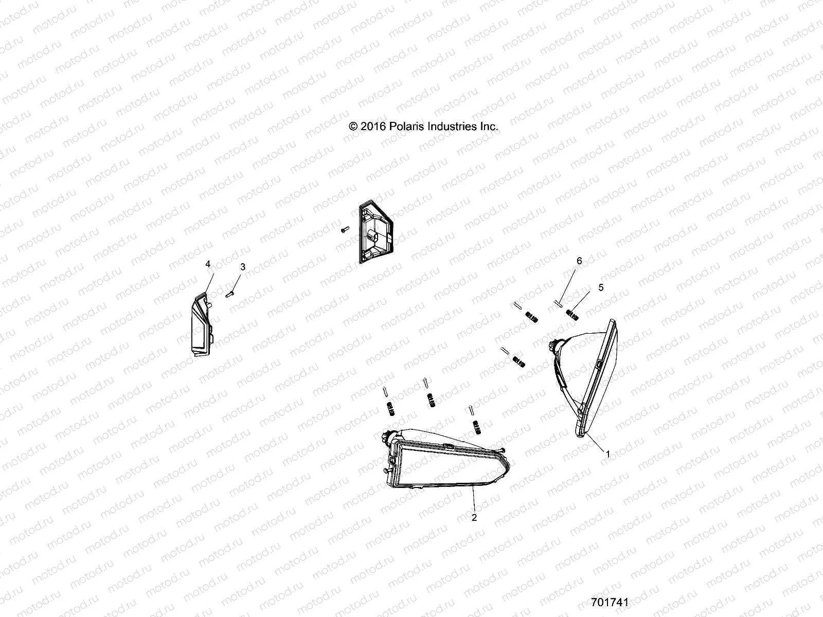 ELECTRICAL | ELECTRICAL, HEADLIGHTS, TAILLIGHTS and BULBS - R17RTED1F1/SD1C1 (701741)