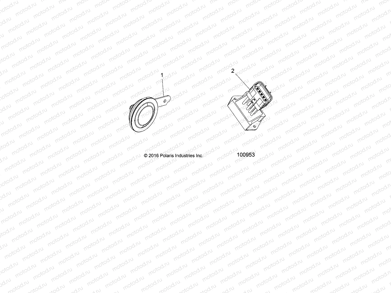 ELECTRICAL | ELECTRICAL, HORN and FLASH MODULE - A18SVS95FR