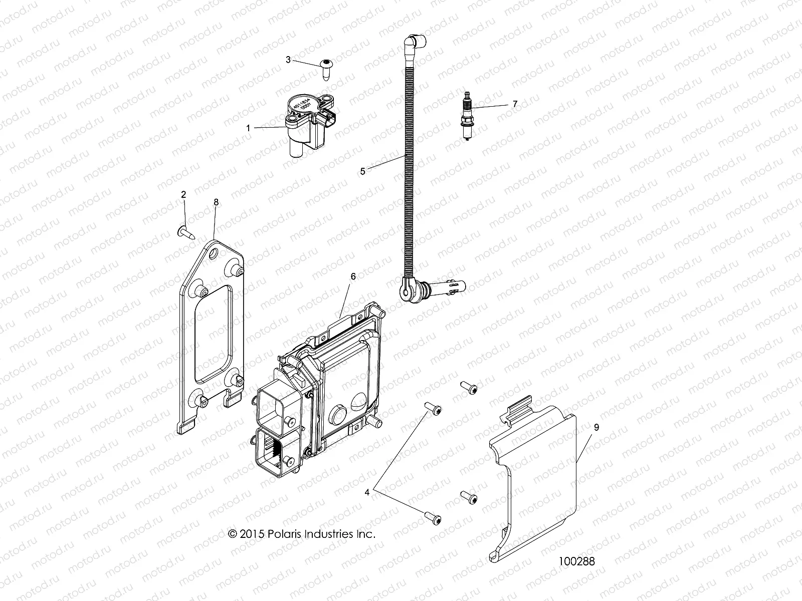 ELECTRICAL | ELECTRICAL, IGNITION - A19DAE57D5 (100288)