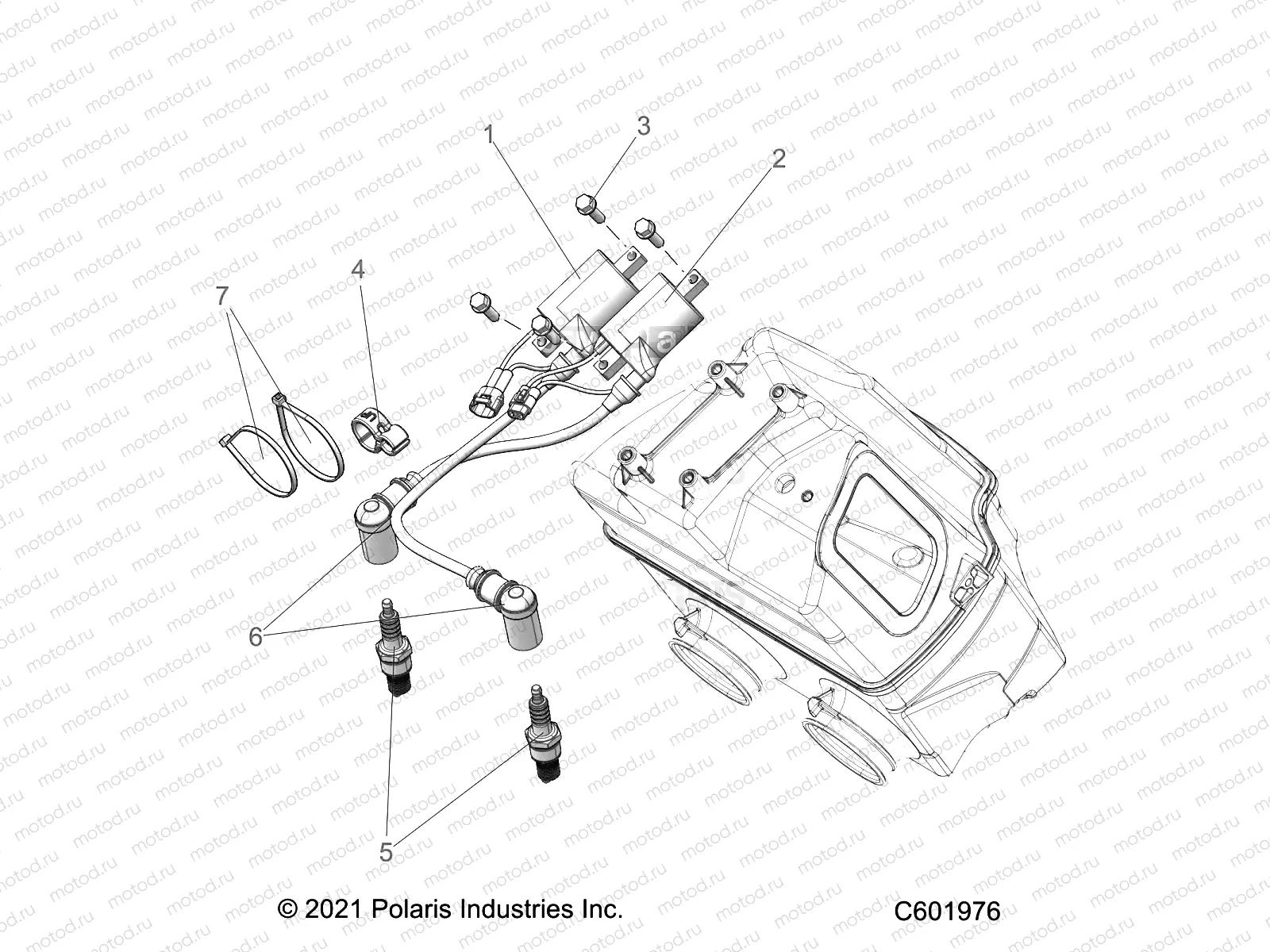 ELECTRICAL | ELECTRICAL, IGNITION COIL/SPARK PLUGS - S22TLG6RS/6RE ALL OPTIONS (C601976)