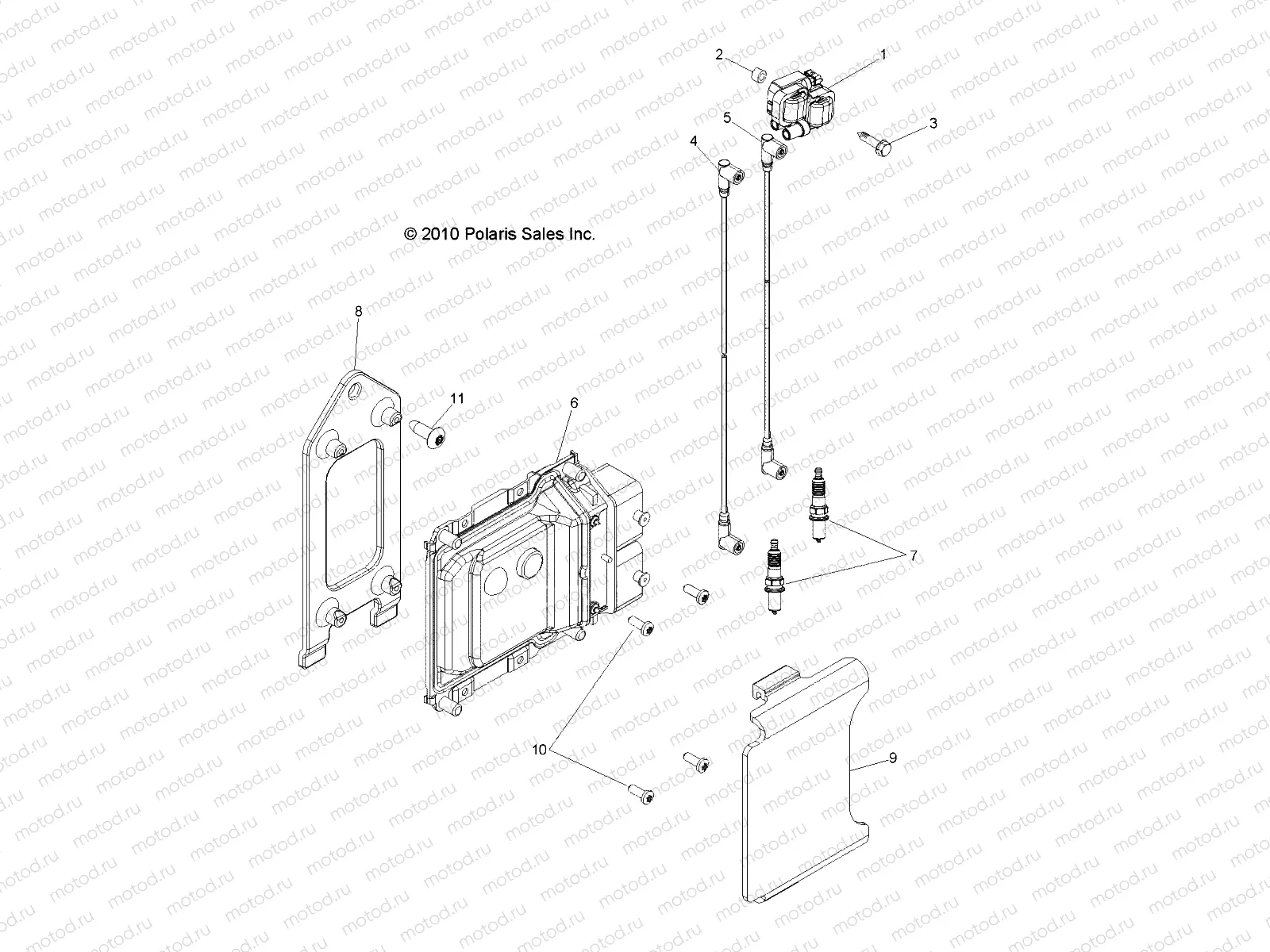 ELECTRICAL | ELECTRICAL, IGNITION - R11VE76AC/AD/AT/AW/AZ (49RGRIGNITION11RZRS)