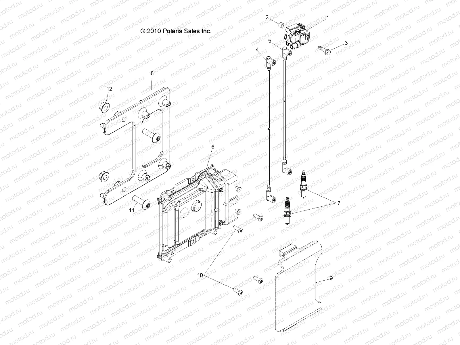ELECTRICAL | ELECTRICAL, IGNITION - R13XE76AD/EAI (49RGRIGNITION11RZR4)