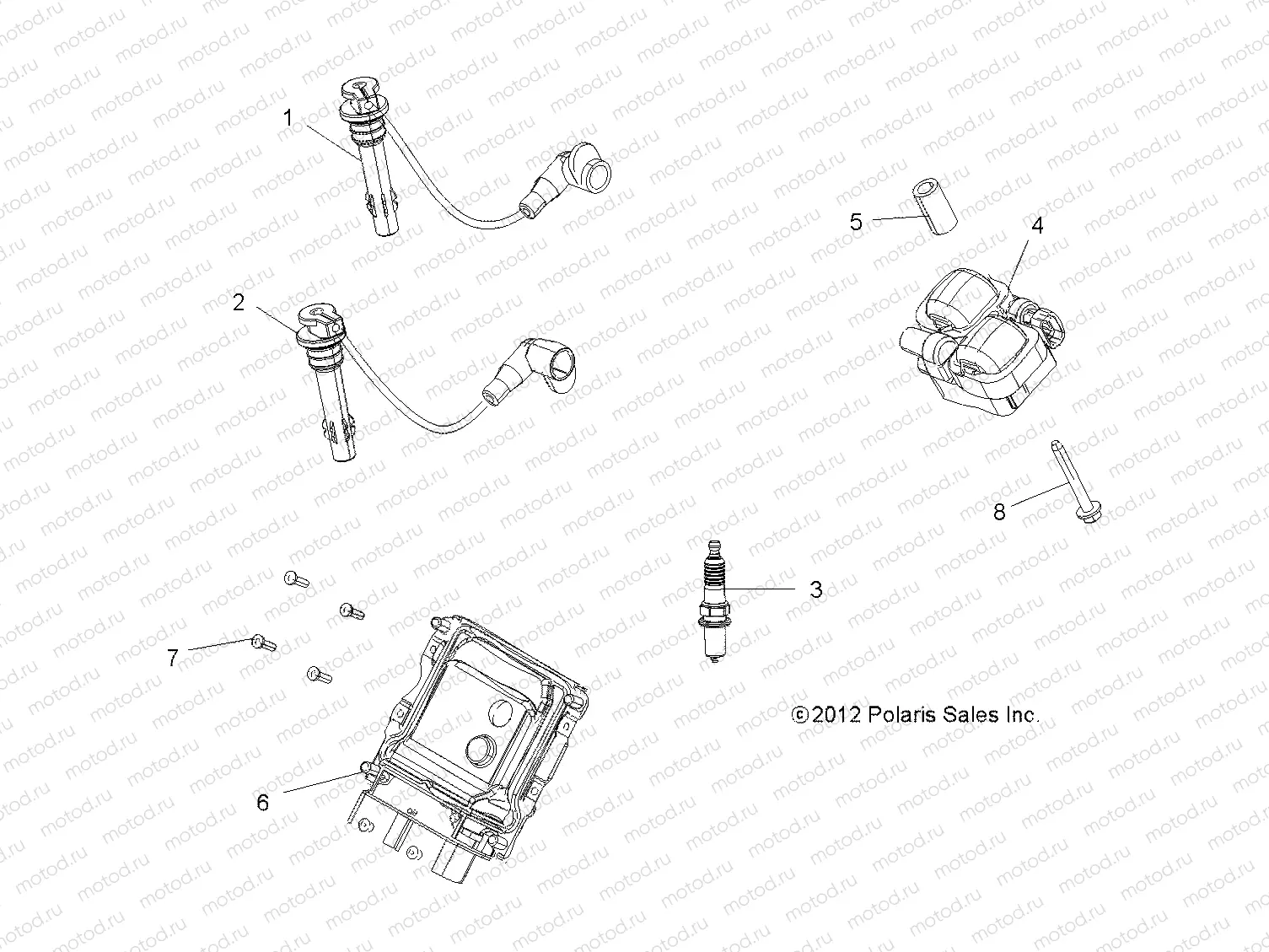 ELECTRICAL | ELECTRICAL, IGNITION - R17RT_87 ALL OPTIONS (49RGRIGNITION13900XP)