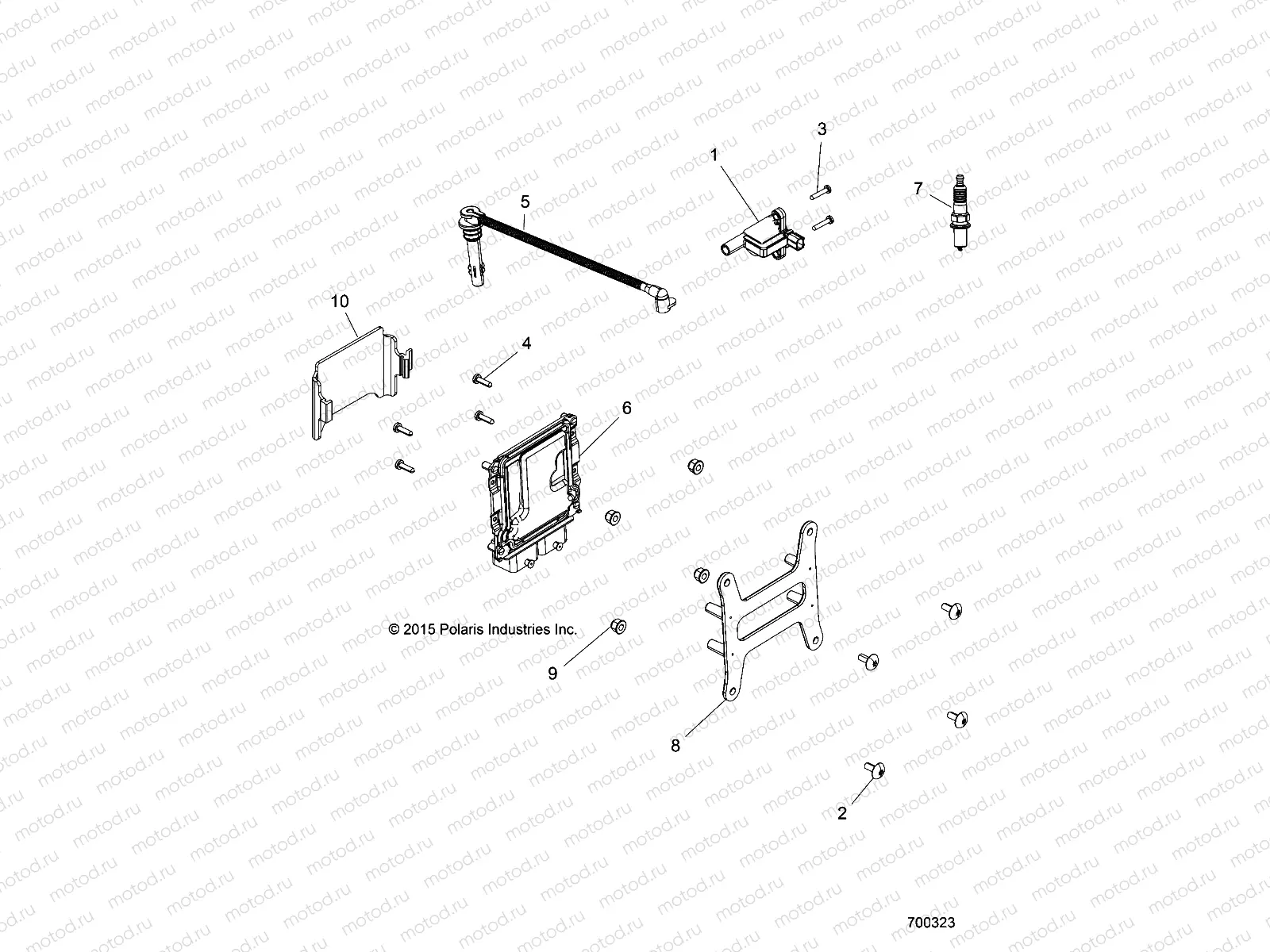ELECTRICAL | ELECTRICAL, IGNITION - R18RNA57B1/B9/EBV (700323)