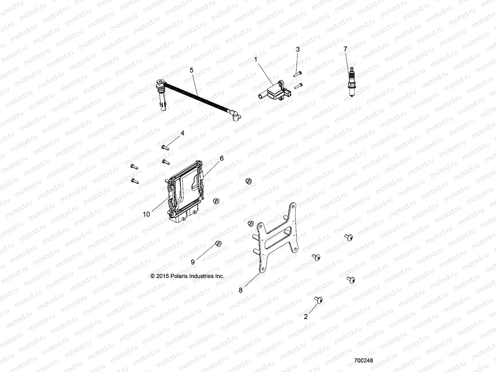 ELECTRICAL | ELECTRICAL, IGNITION - R20CDA57A1 (700248)